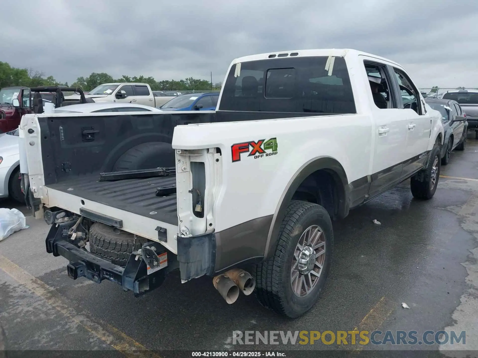 4 Фотография поврежденного автомобиля 1FT7W2BT9KEG16186 FORD F-250 2019