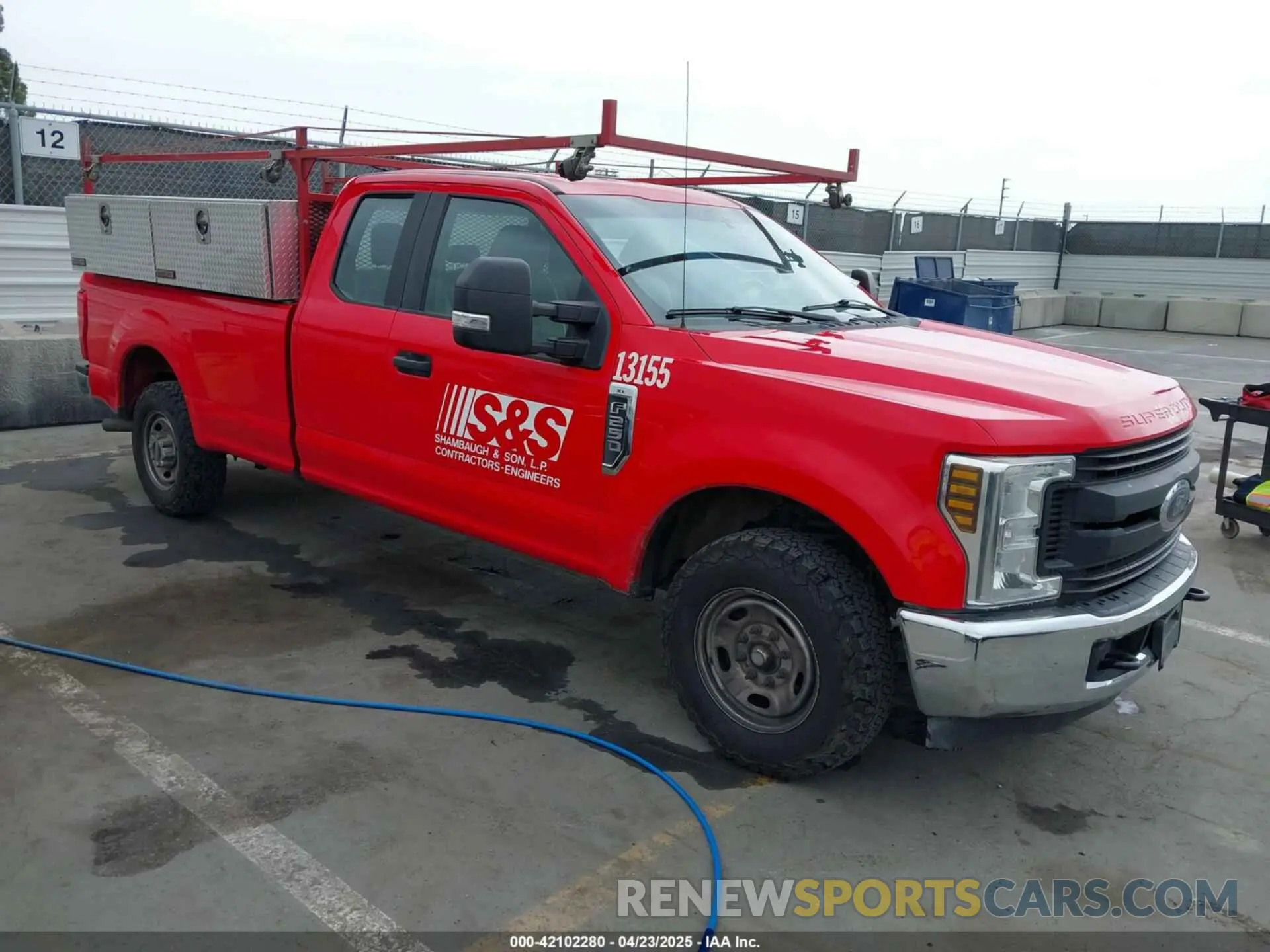 1 Photograph of a damaged car 1FT7X2A66KED72098 FORD F-250 2019