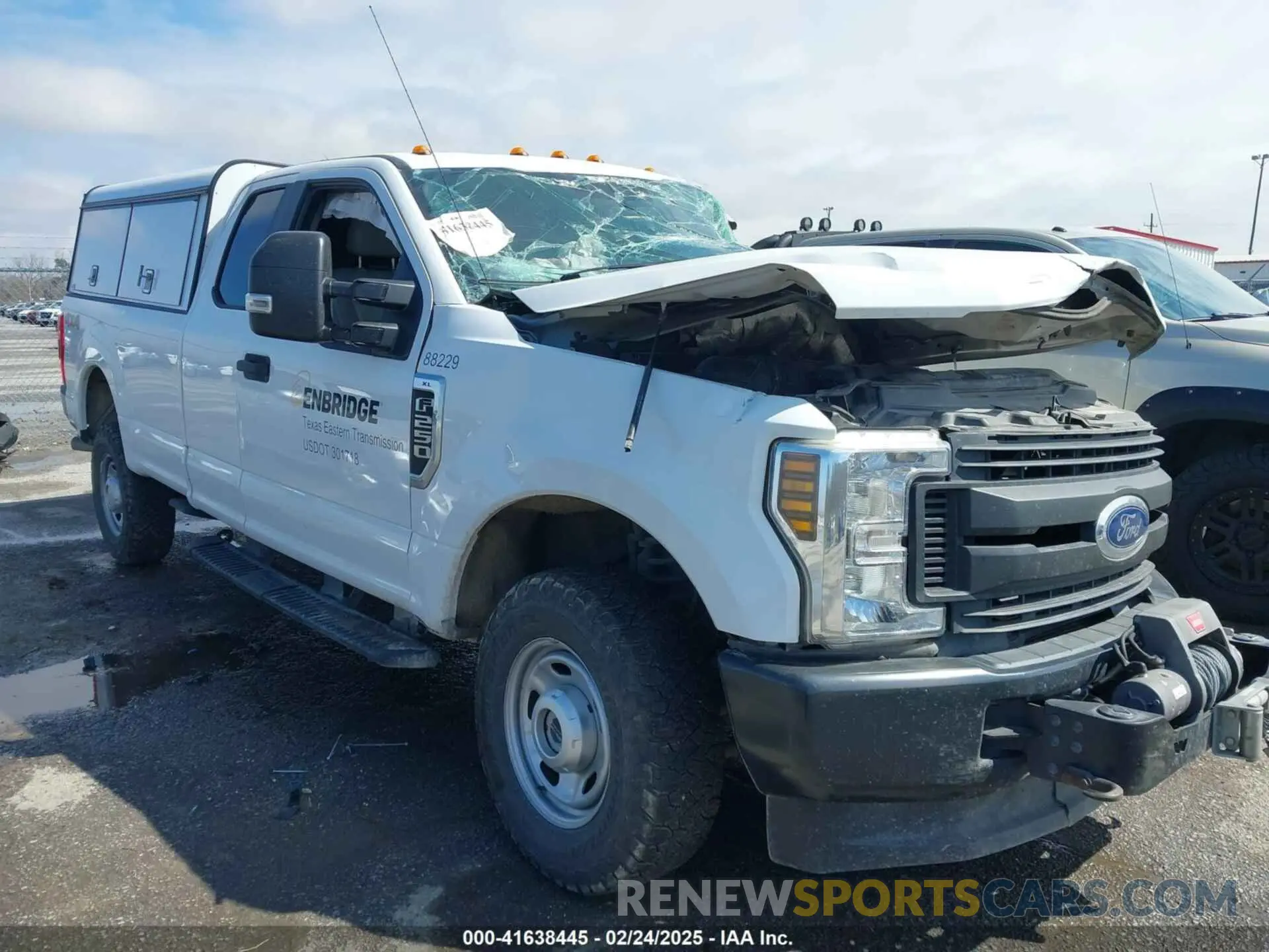 1 Photograph of a damaged car 1FT7X2B60KEF59030 FORD F-250 2019