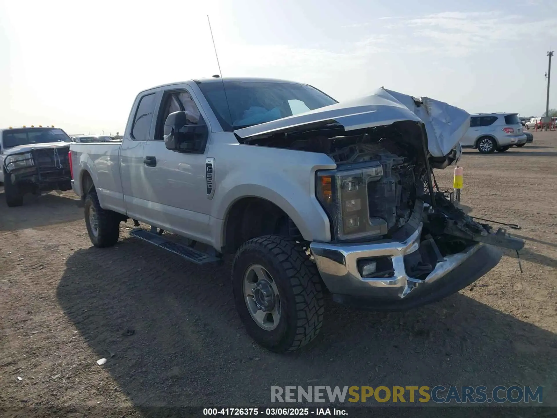 1 Photograph of a damaged car 1FT7X2B61KED10526 FORD F-250 2019