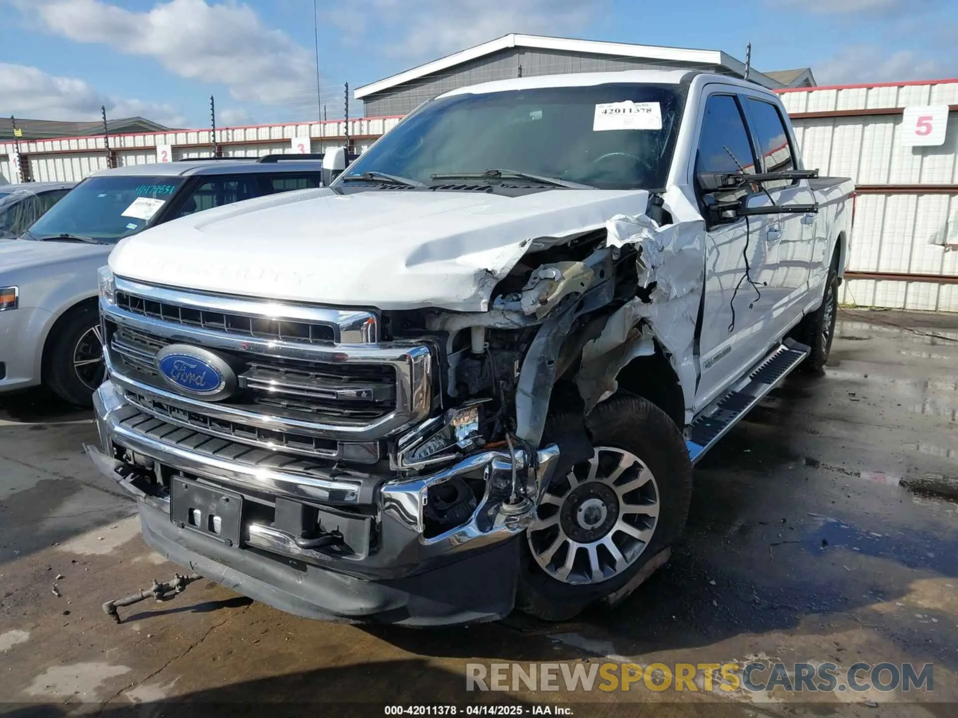 6 Фотография поврежденного автомобиля 1FT7W2BT4LED06061 FORD F-250 2020