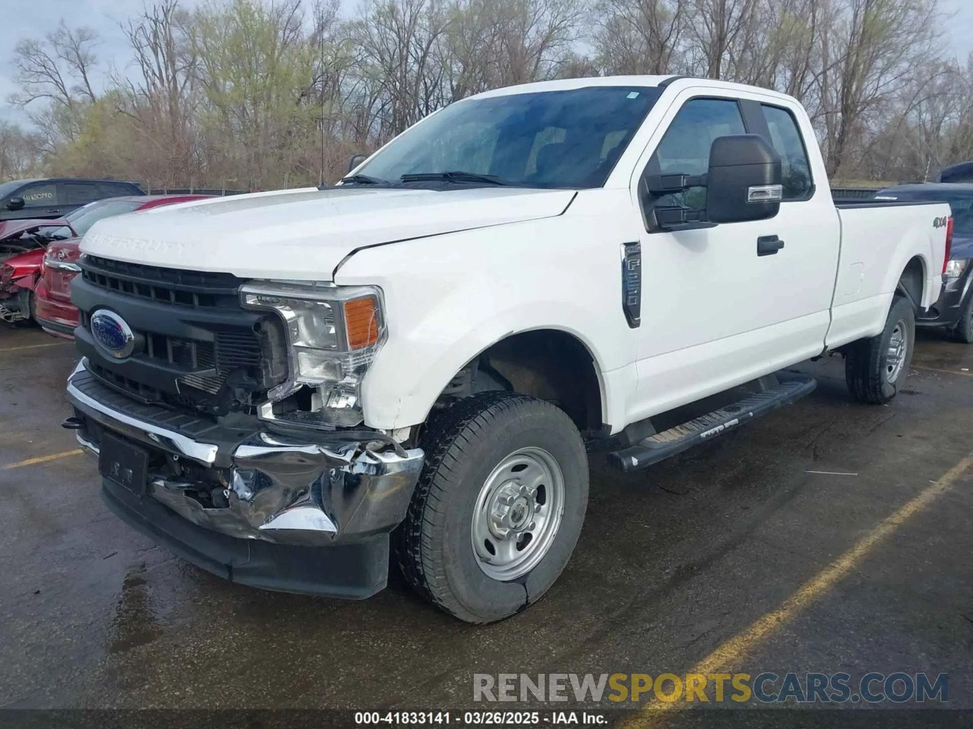 2 Photograph of a damaged car 1FT7X2BN7LED84767 FORD F-250 2020