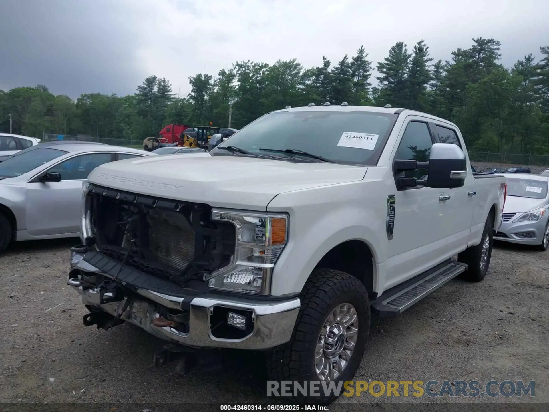 2 Photograph of a damaged car 1FT7W2BN0MED65191 FORD F-250 2021