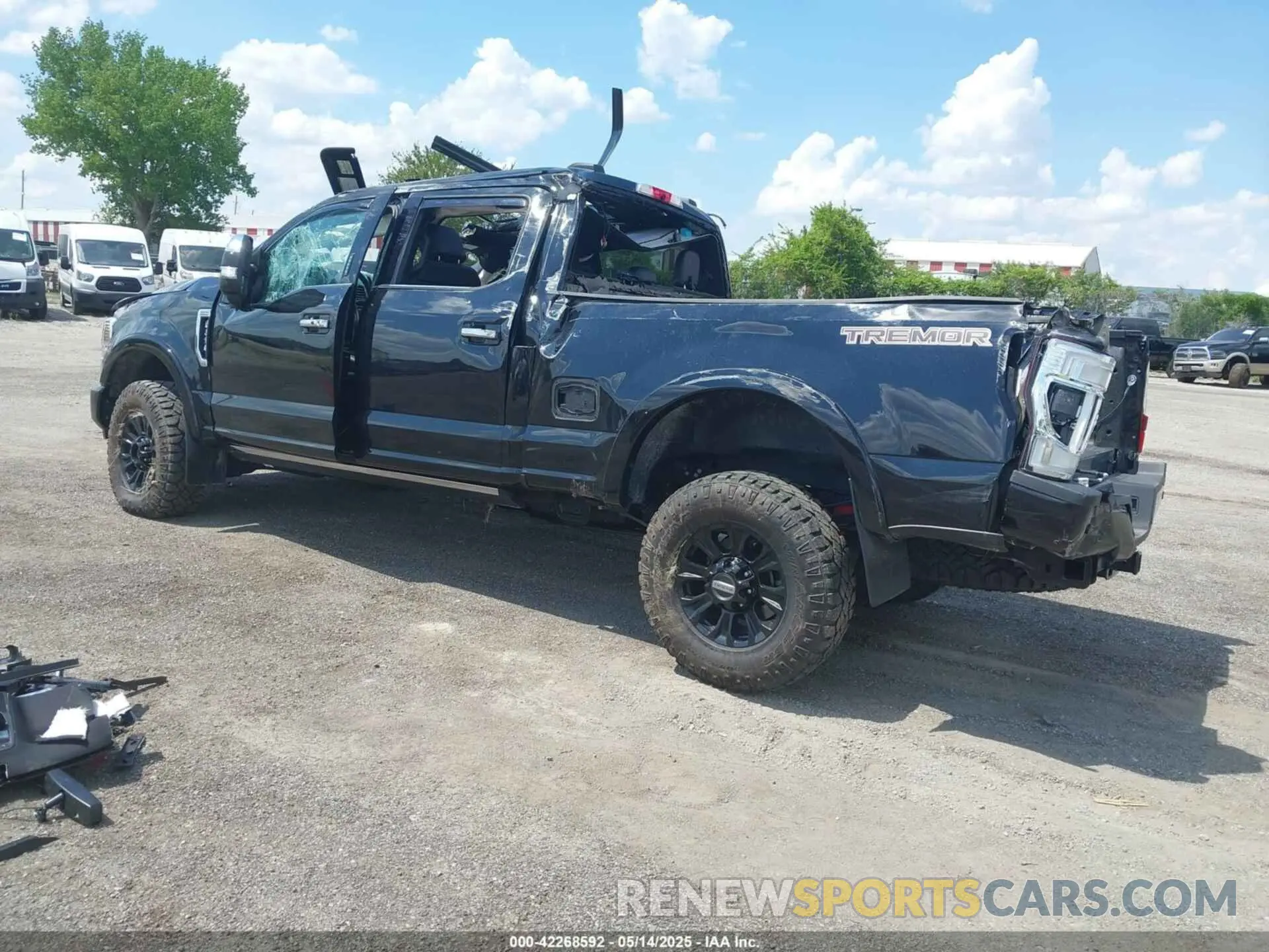 3 Photograph of a damaged car 1FT7W2BN6MED82402 FORD F-250 2021