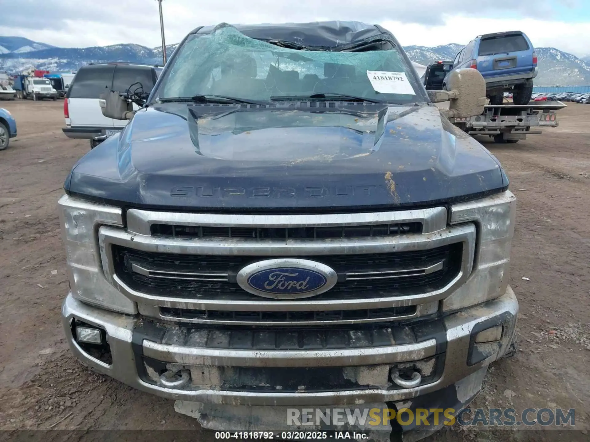 12 Фотография поврежденного автомобиля 1FT7W2BNXMEC32213 FORD F-250 2021