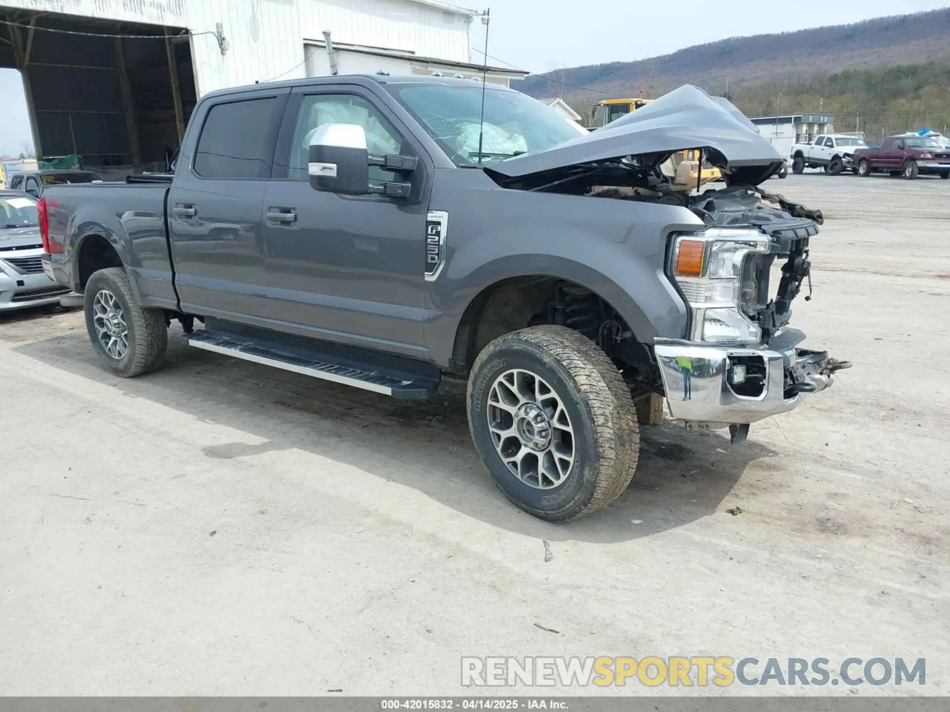 1 Photograph of a damaged car 1FT7W2BNXMED87375 FORD F-250 2021