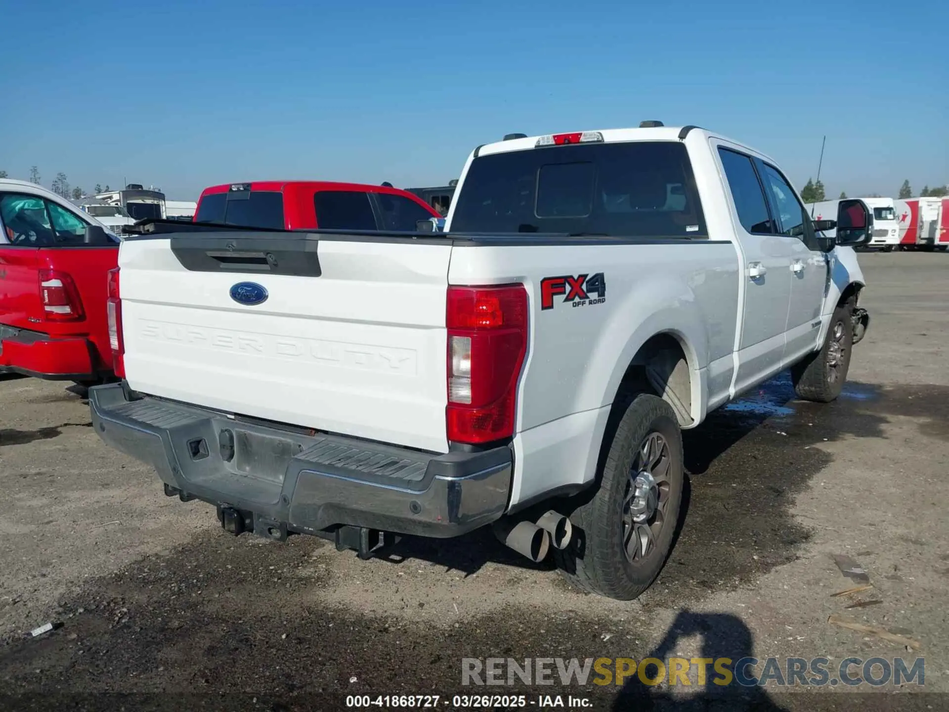 4 Фотография поврежденного автомобиля 1FT7W2BT3MED91539 FORD F-250 2021