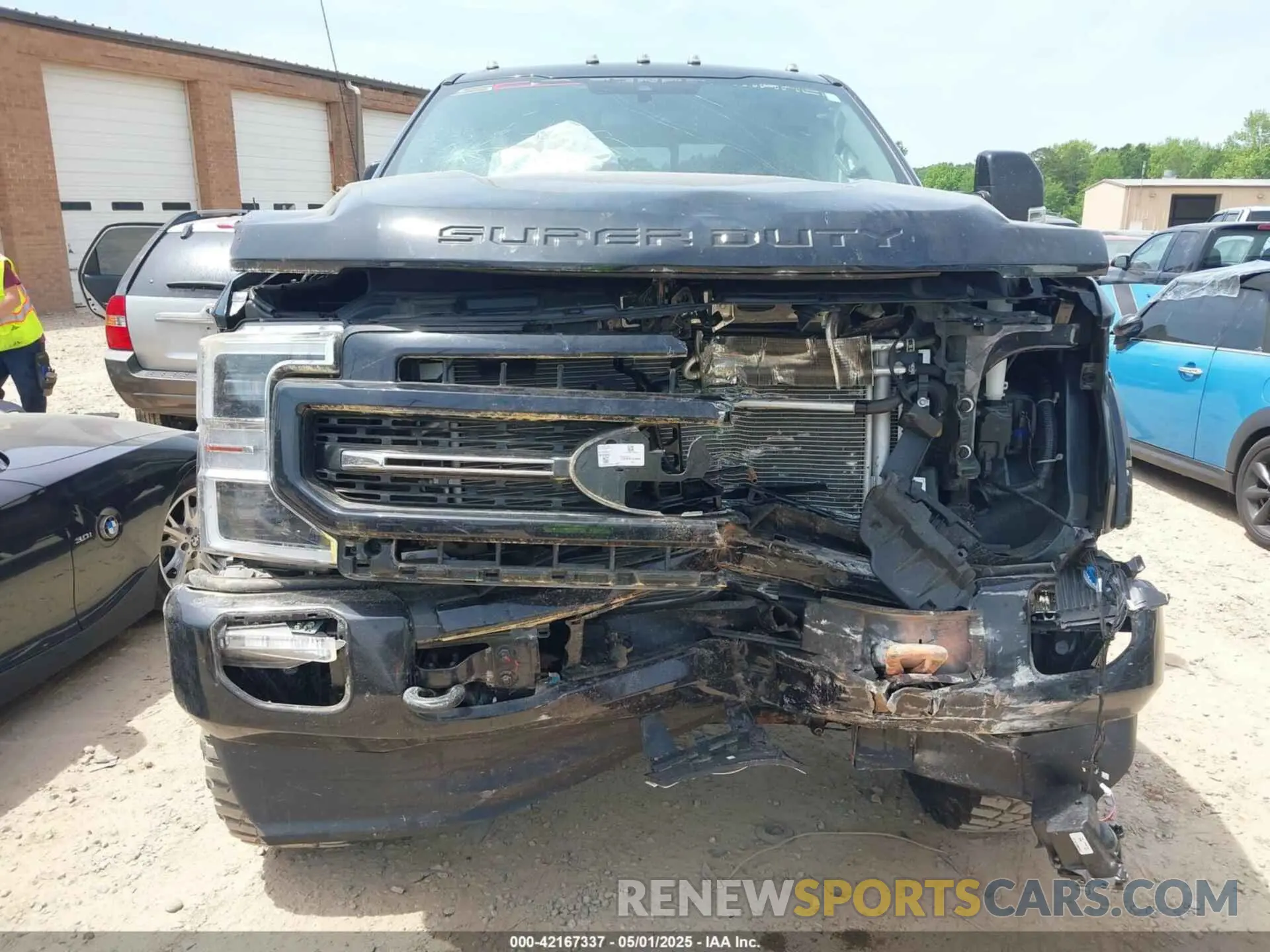12 Фотография поврежденного автомобиля 1FT8W2BT6MED24423 FORD F-250 2021