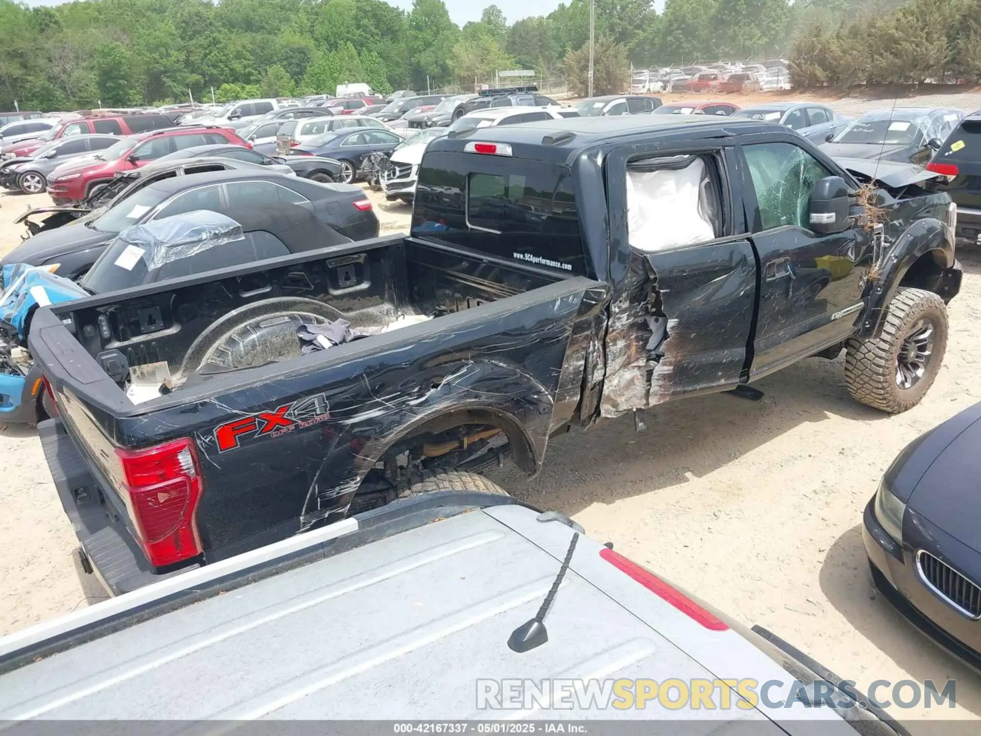 4 Фотография поврежденного автомобиля 1FT8W2BT6MED24423 FORD F-250 2021