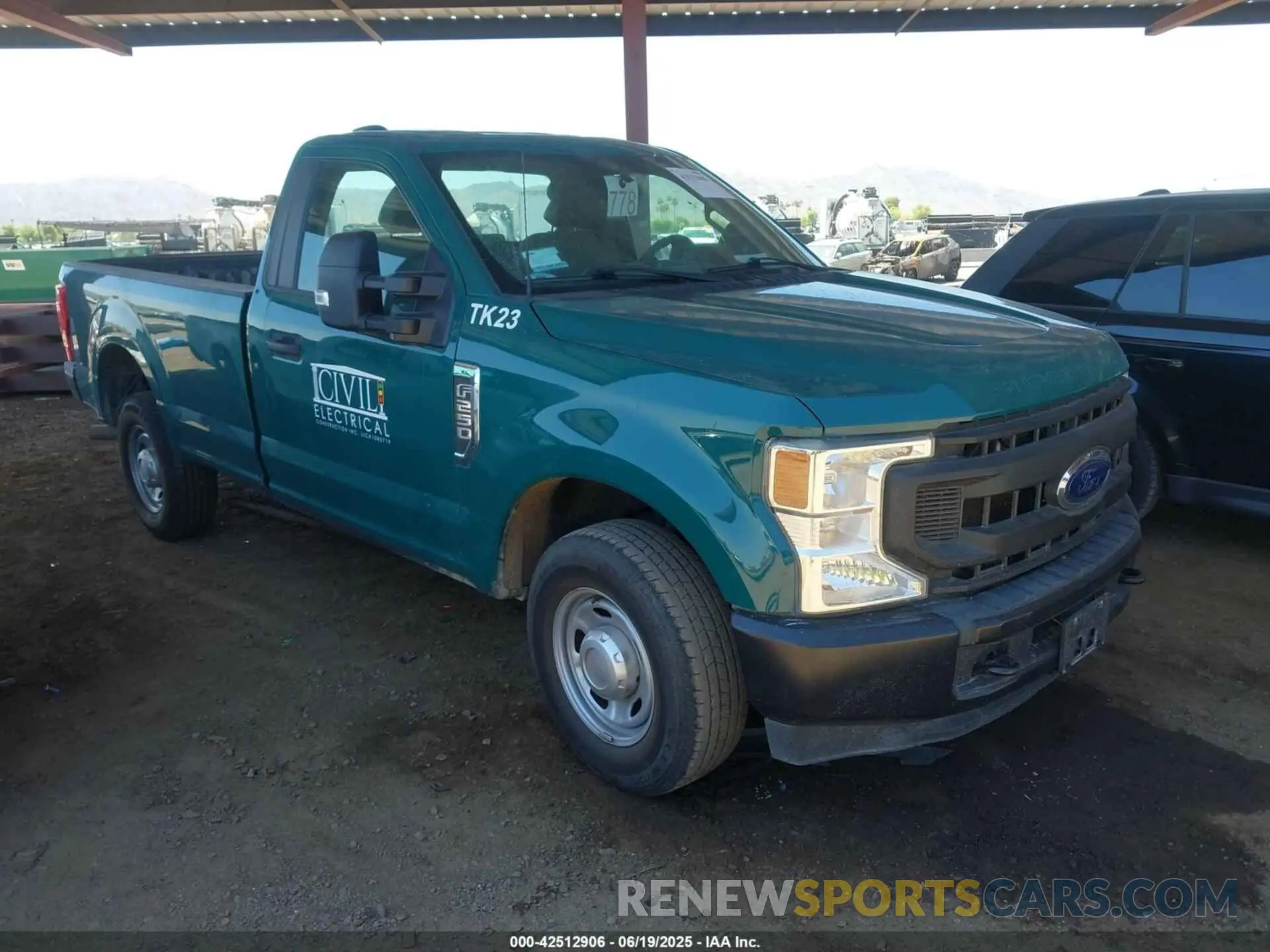 1 Фотография поврежденного автомобиля 1FTBF2A67MEC63116 FORD F-250 2021