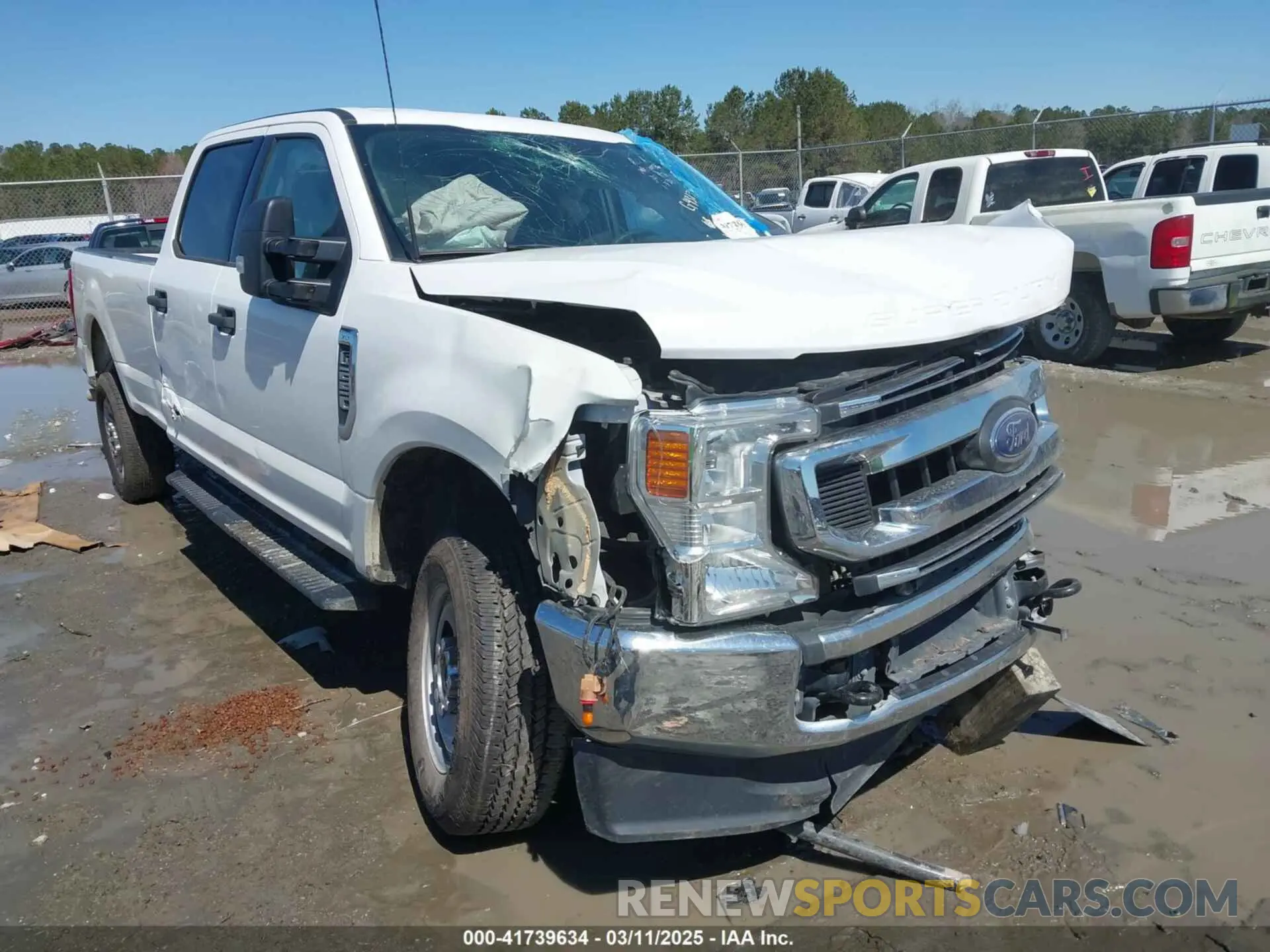1 Photograph of a damaged car 1FT7W2B60NEG43131 FORD F-250 2022