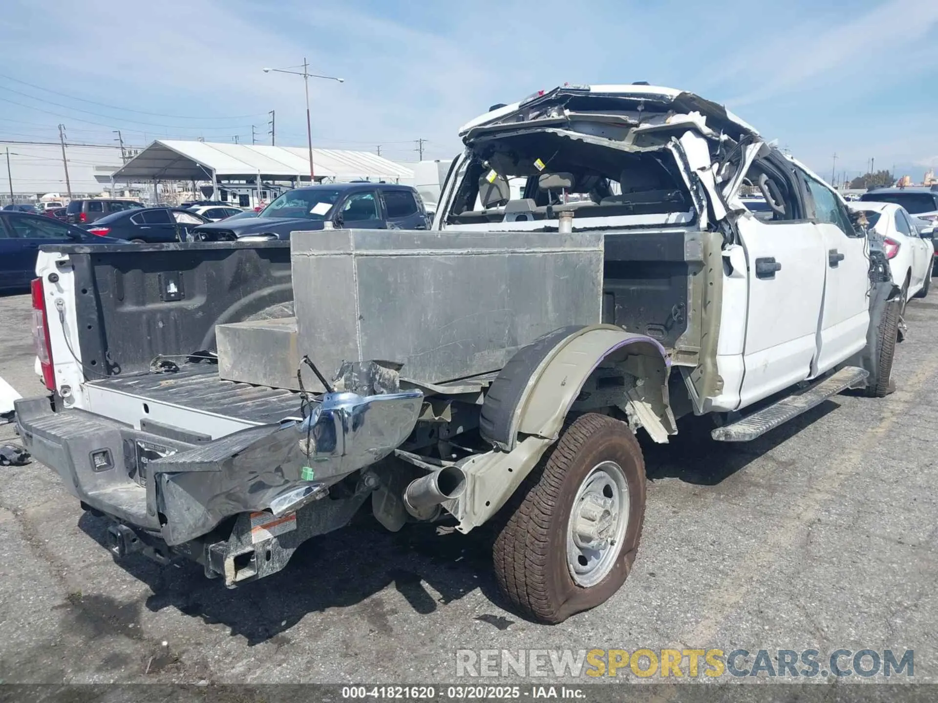 4 Фотография поврежденного автомобиля 1FT7W2B63NEE52898 FORD F-250 2022