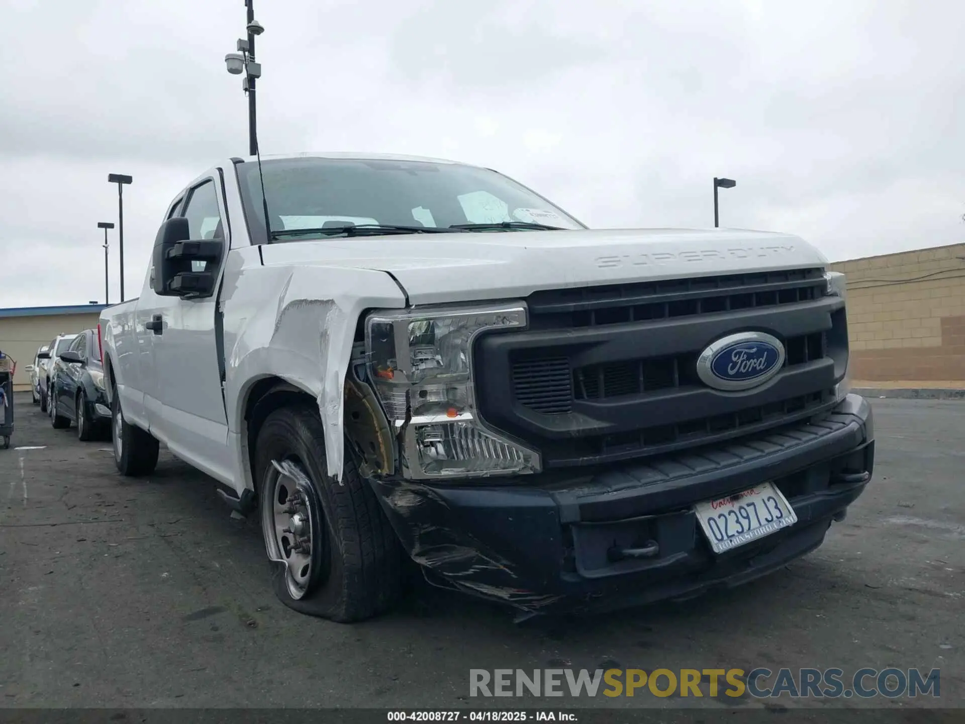 6 Photograph of a damaged car 1FT7X2A63NEC64915 FORD F-250 2022