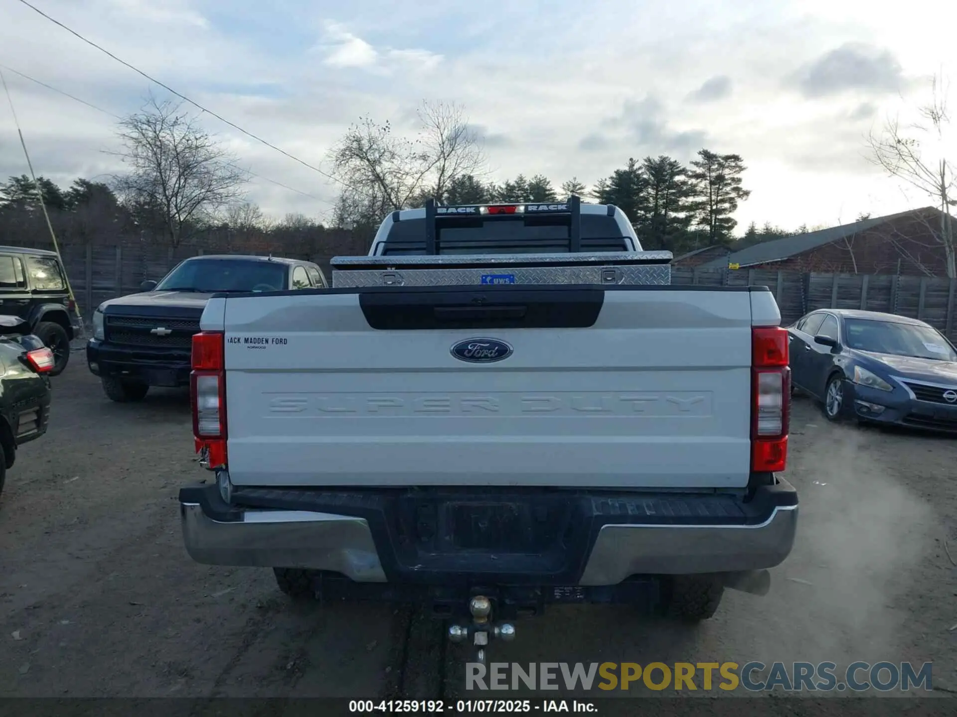 16 Photograph of a damaged car 1FT7X2B65NEC97669 FORD F-250 2022