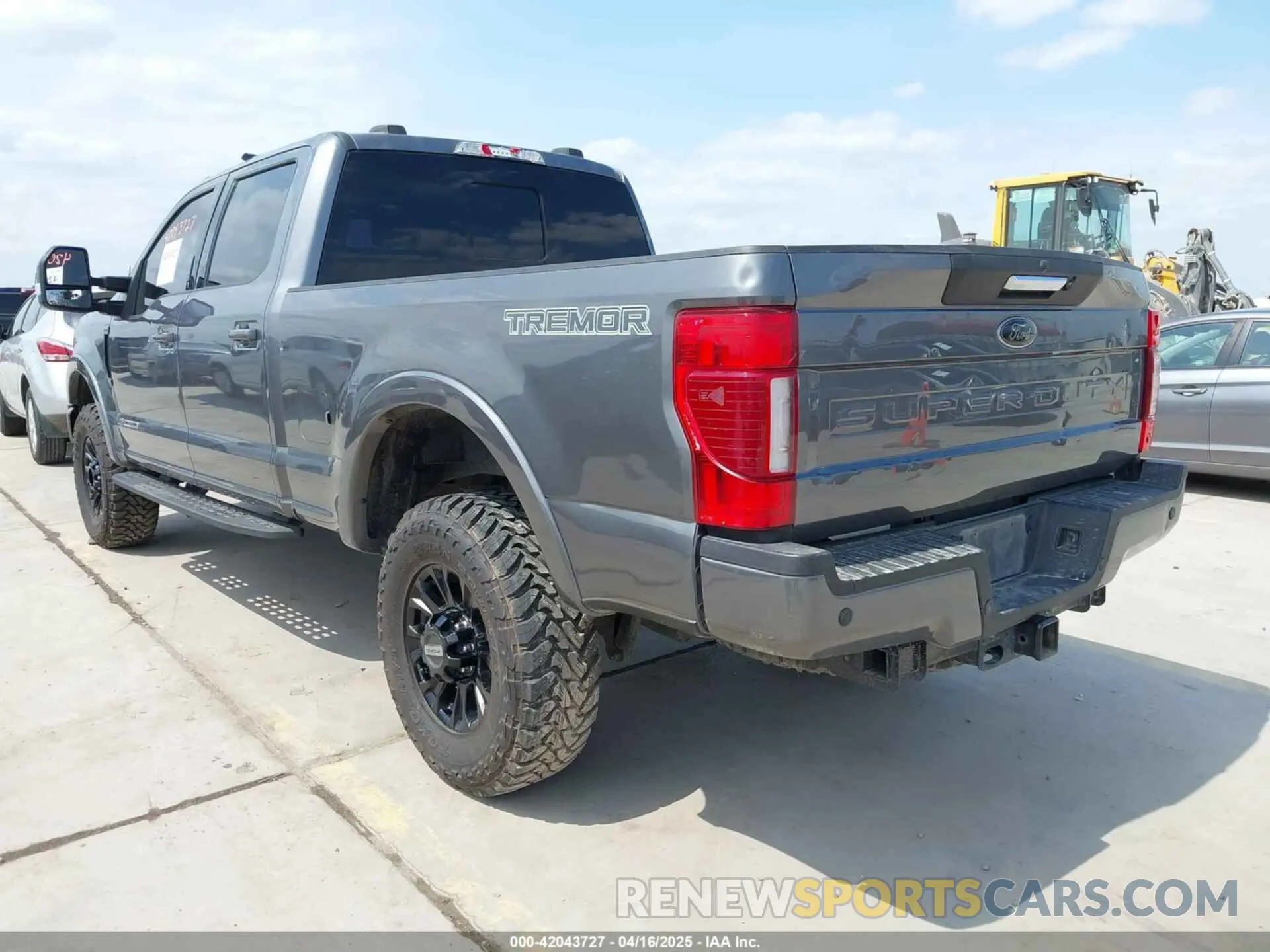 3 Photograph of a damaged car 1FT8W2BT3NED12540 FORD F-250 2022