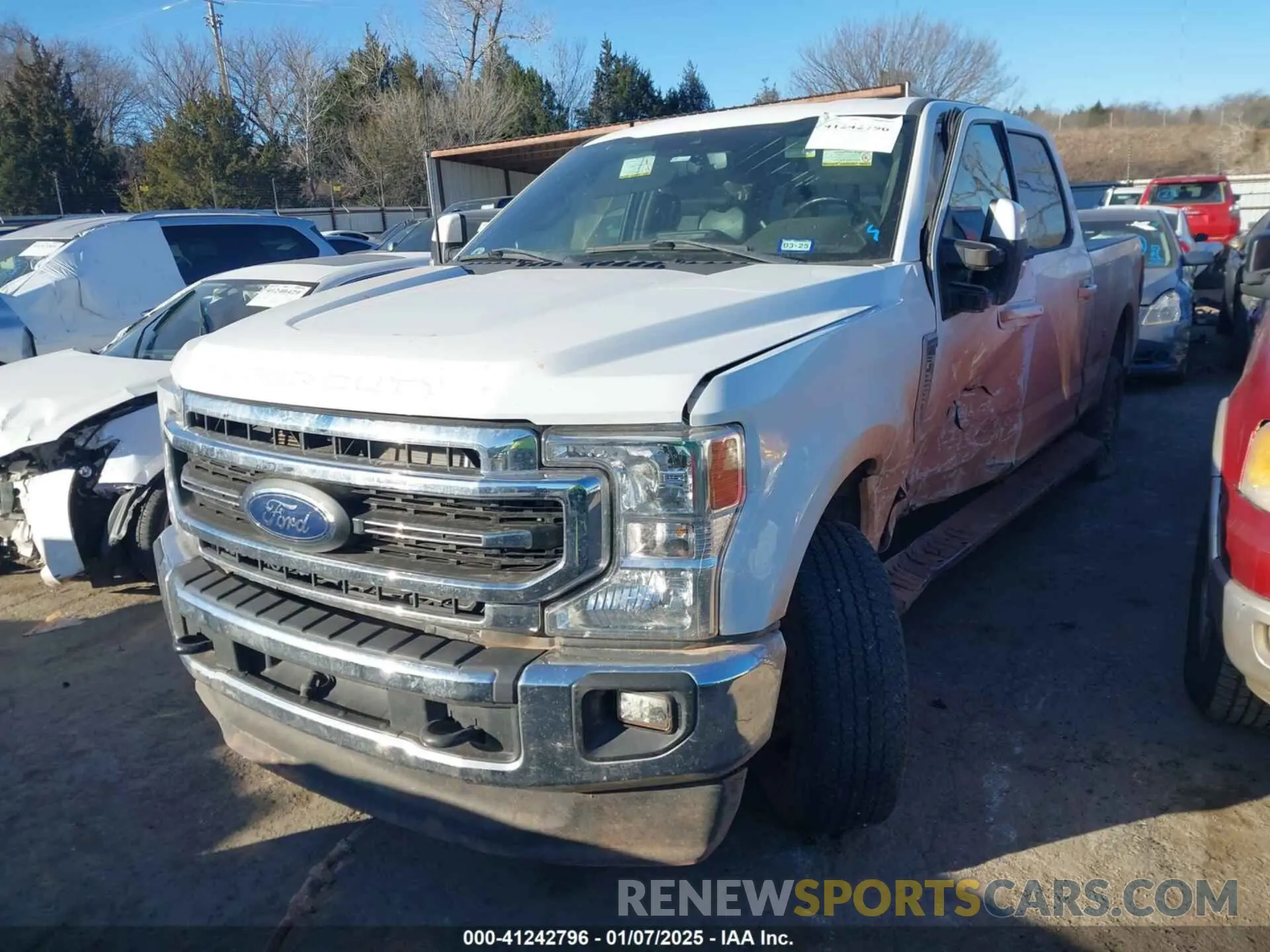 2 Фотография поврежденного автомобиля 1FT8W2BT7NEC21397 FORD F-250 2022