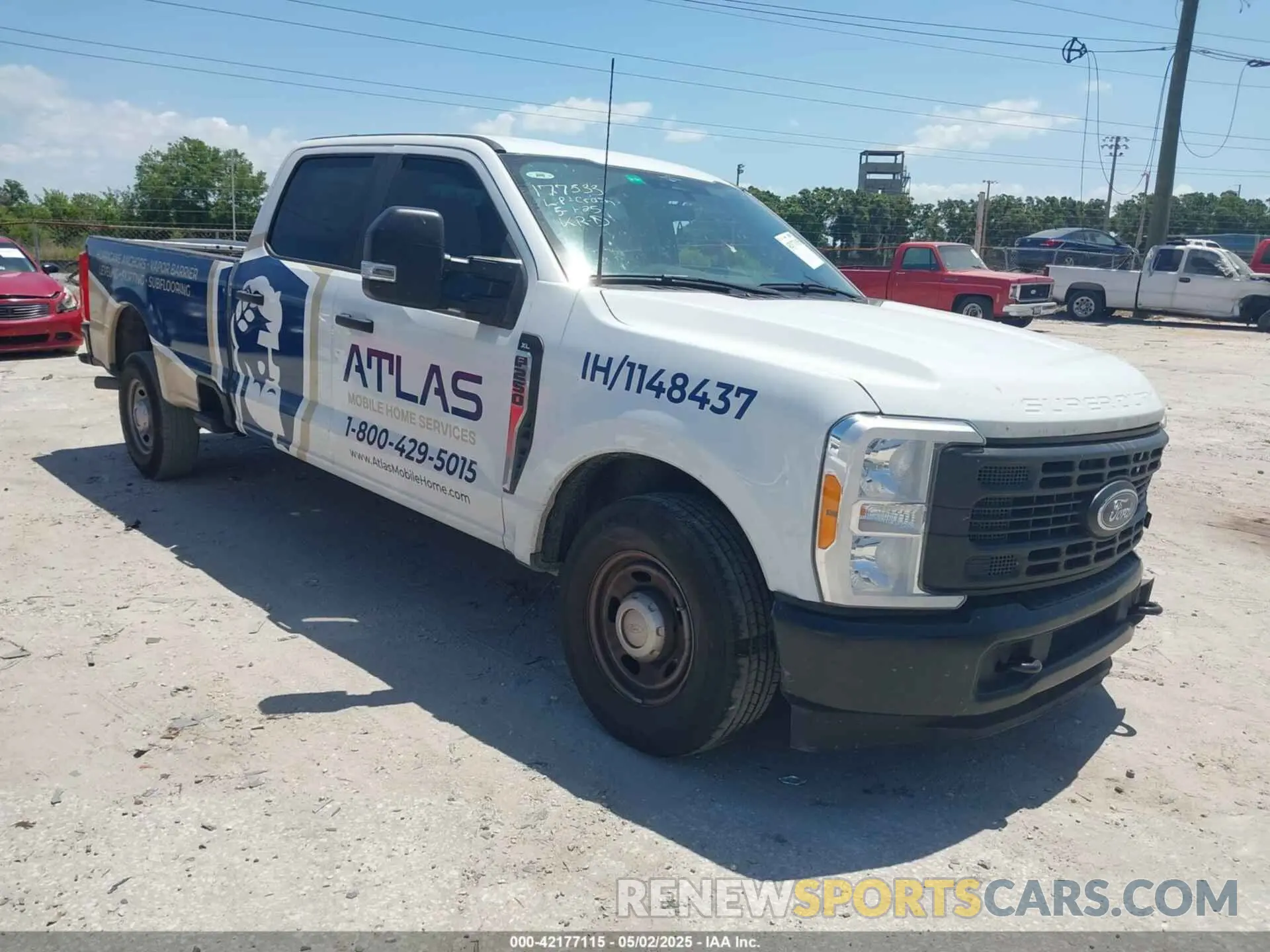 1 Photograph of a damaged car 1FT7W2AA7PEE21923 FORD F-250 2023