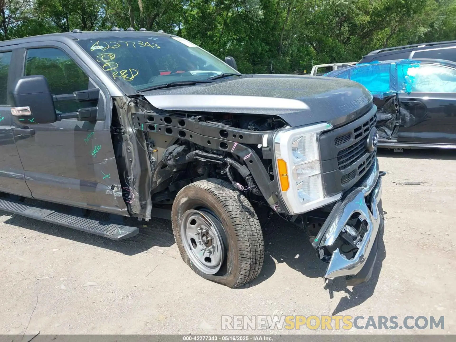 6 Фотография поврежденного автомобиля 1FT7W2AA9PEE21227 FORD F-250 2023