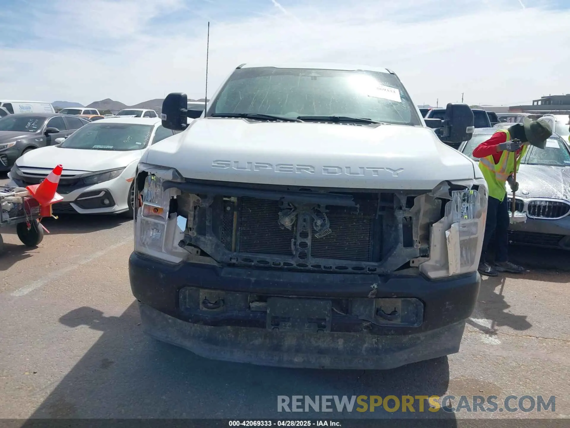11 Photograph of a damaged car 1FT7X2BA4PEE17582 FORD F-250 2023