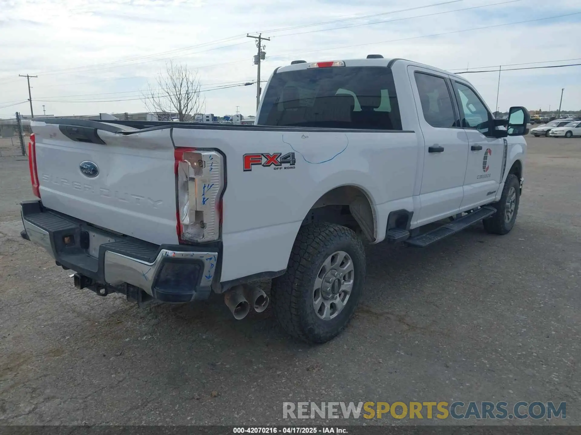 4 Фотография поврежденного автомобиля 1FT7W2BTXRED58464 FORD F-250 2024