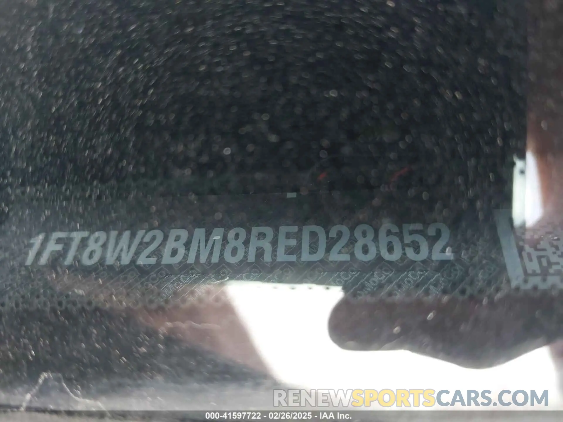8 Photograph of a damaged car 1FT8W2BM8RED28652 FORD F-250 2024