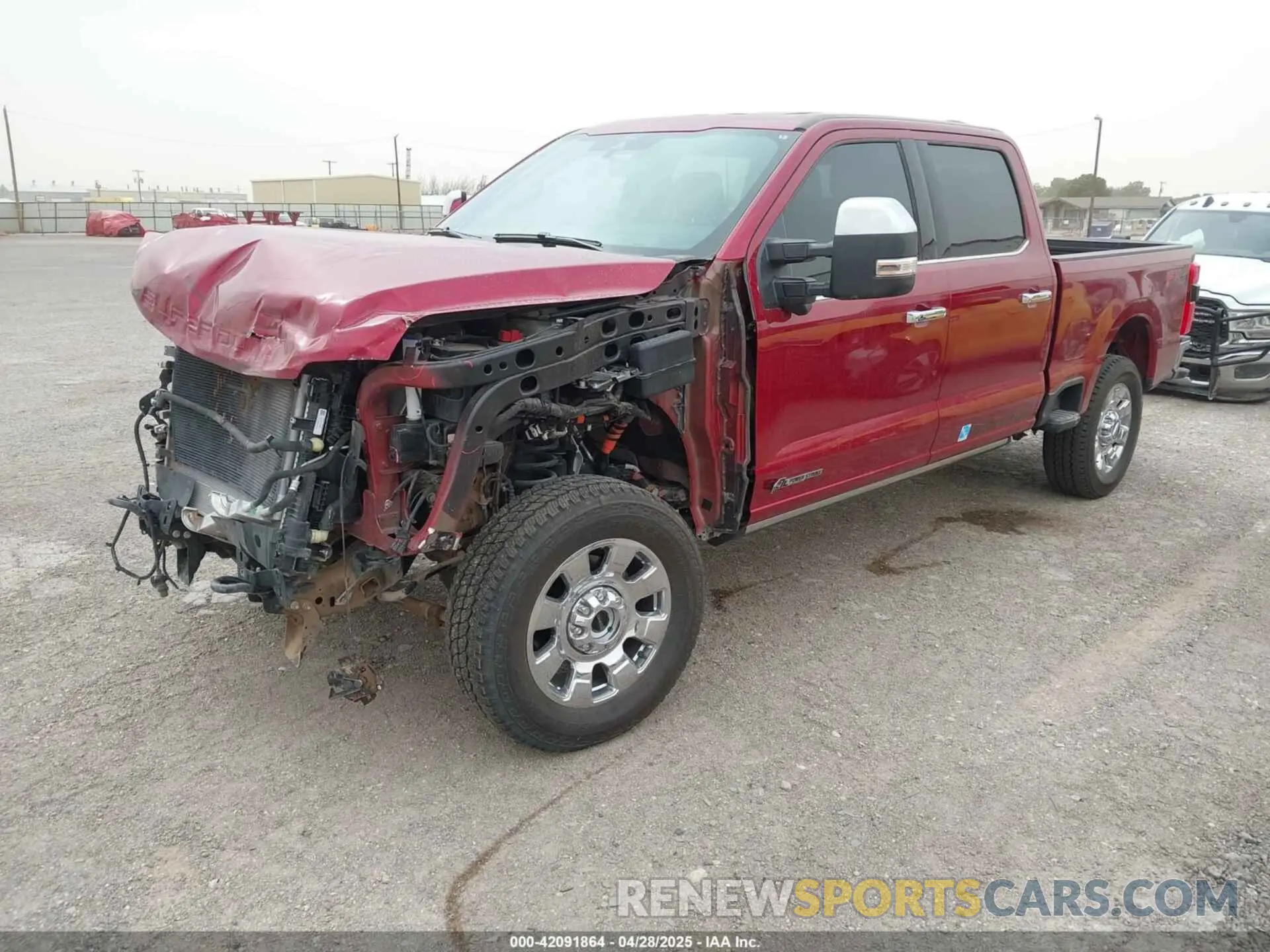 2 Photograph of a damaged car 1FT8W2BT0SEC07420 FORD F-250 2025