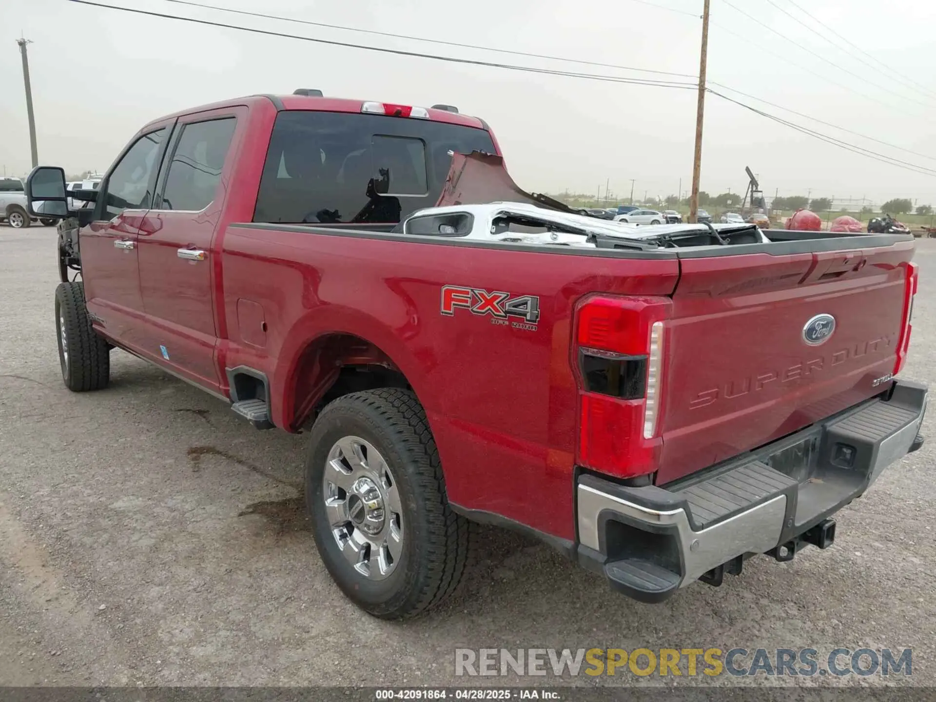 3 Photograph of a damaged car 1FT8W2BT0SEC07420 FORD F-250 2025