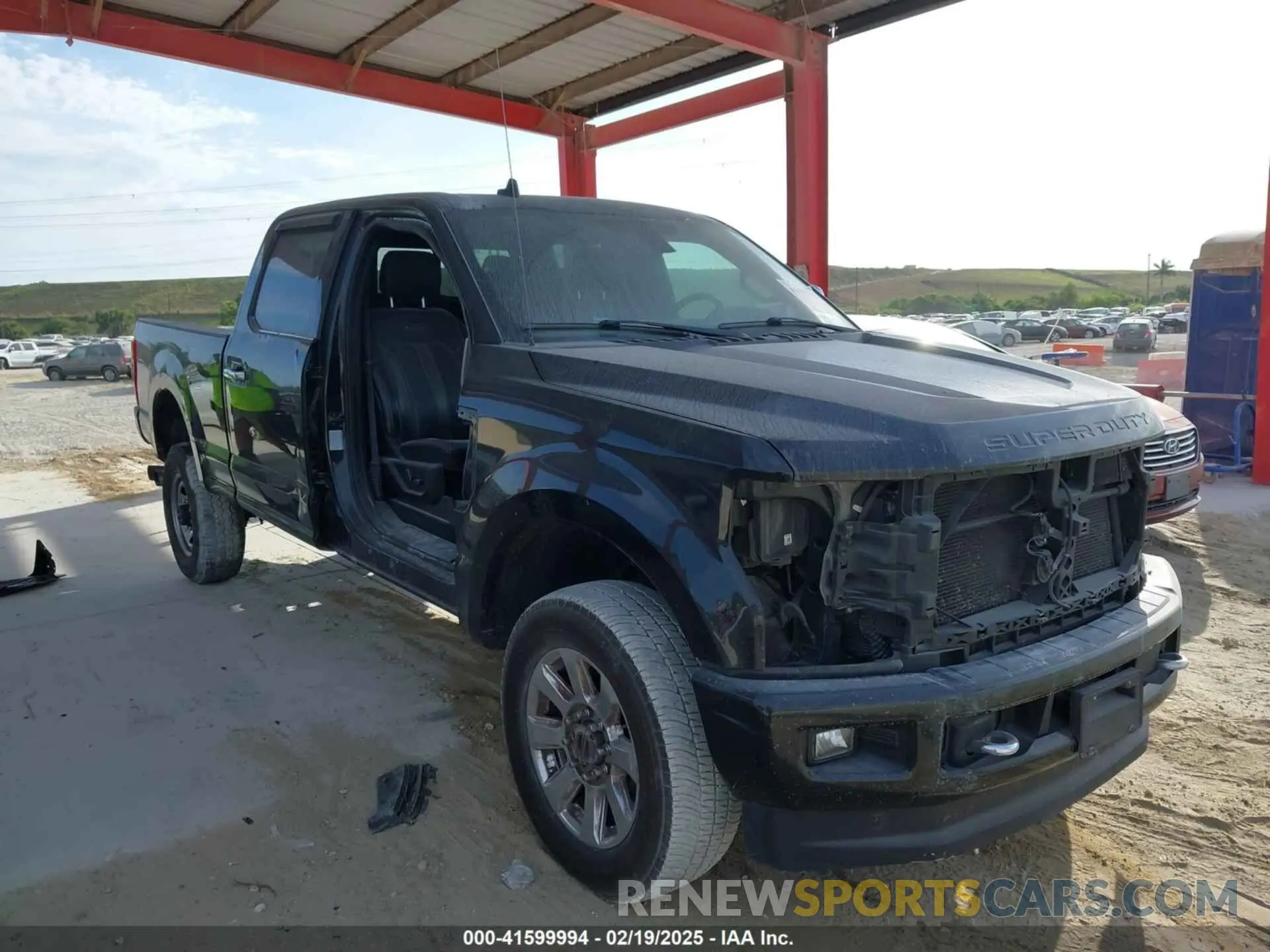 1 Фотография поврежденного автомобиля 1FT8W3BT6KEF09932 FORD F-350 2019