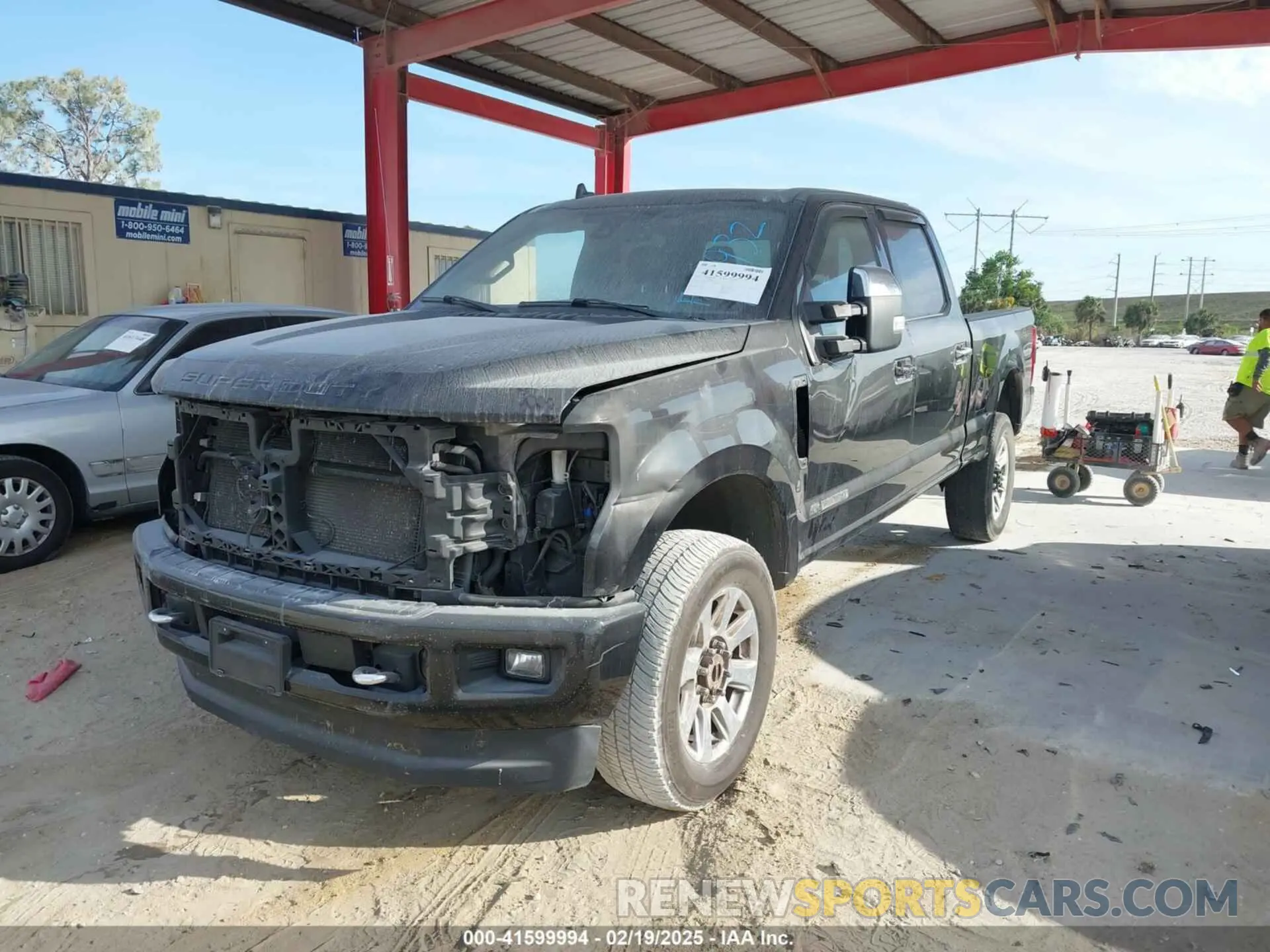 2 Фотография поврежденного автомобиля 1FT8W3BT6KEF09932 FORD F-350 2019