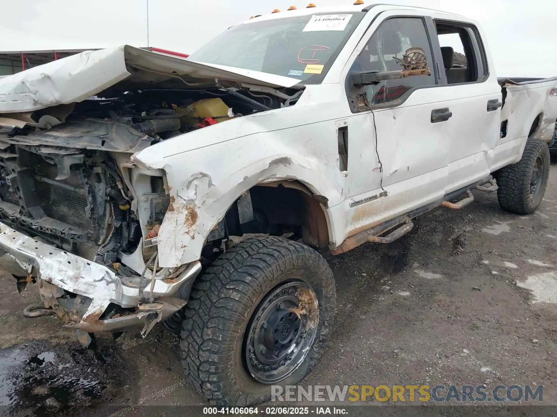 6 Фотография поврежденного автомобиля 1FT8W3BT8KEE02526 FORD F-350 2019