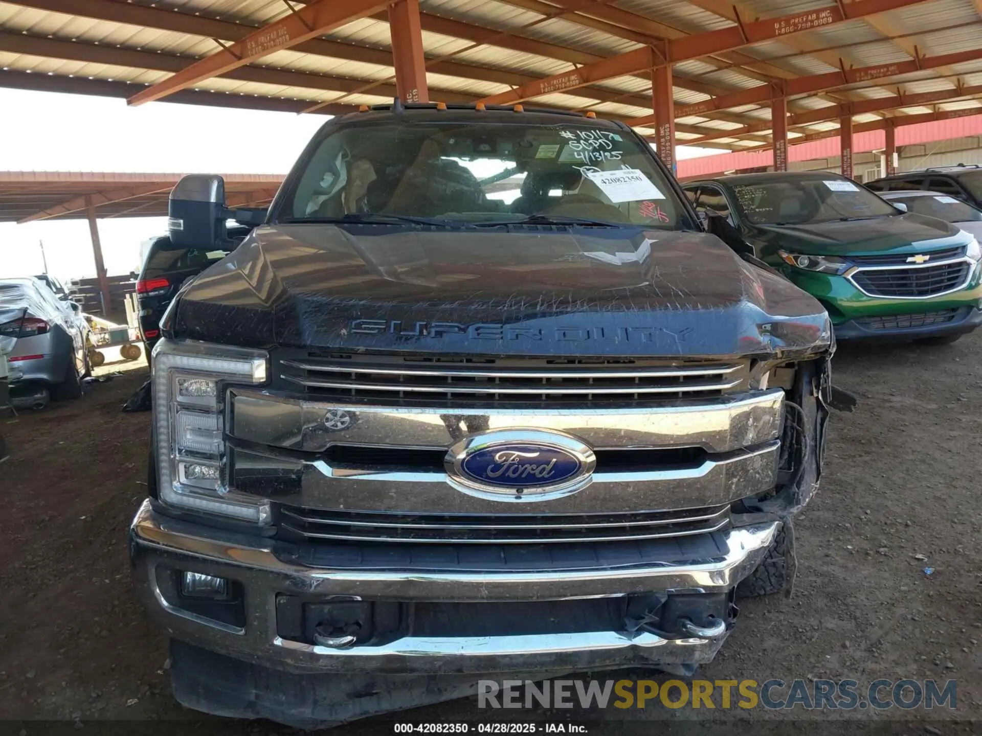 11 Фотография поврежденного автомобиля 1FT8W3DT7KEE31612 FORD F-350 2019