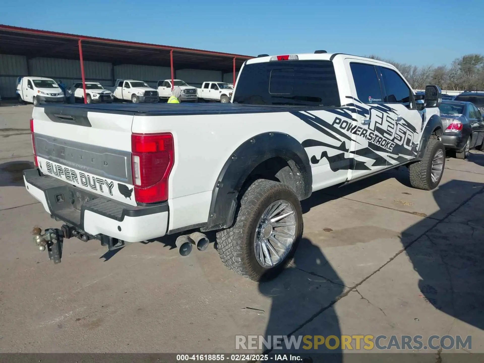 4 Фотография поврежденного автомобиля 1FT8W3BT1LEE14924 FORD F-350 2020