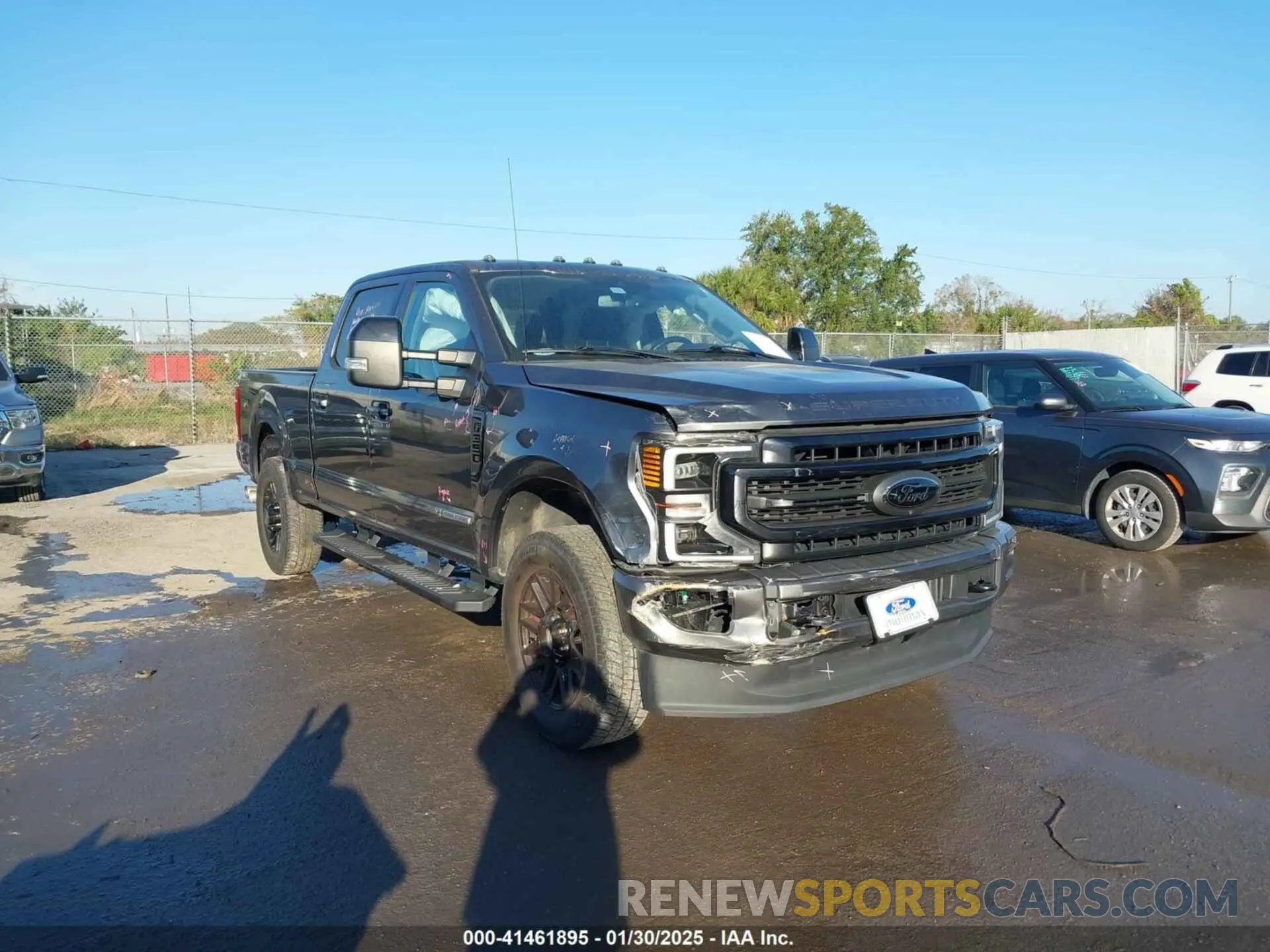 1 Photograph of a damaged car 1FT8W3BT4LEE66354 FORD F-350 2020