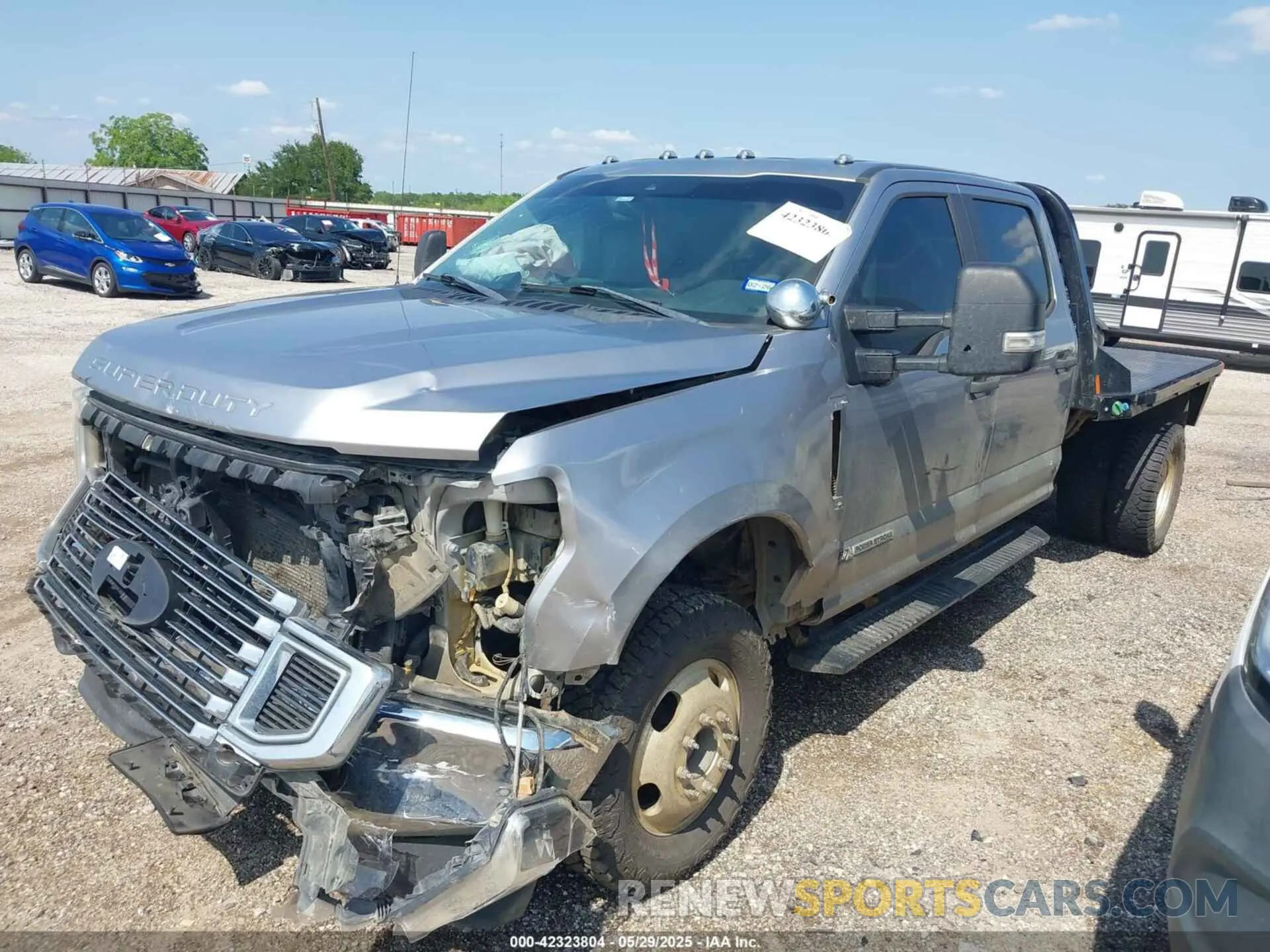2 Photograph of a damaged car 1FT8W3DT5LEC28784 FORD F-350 2020