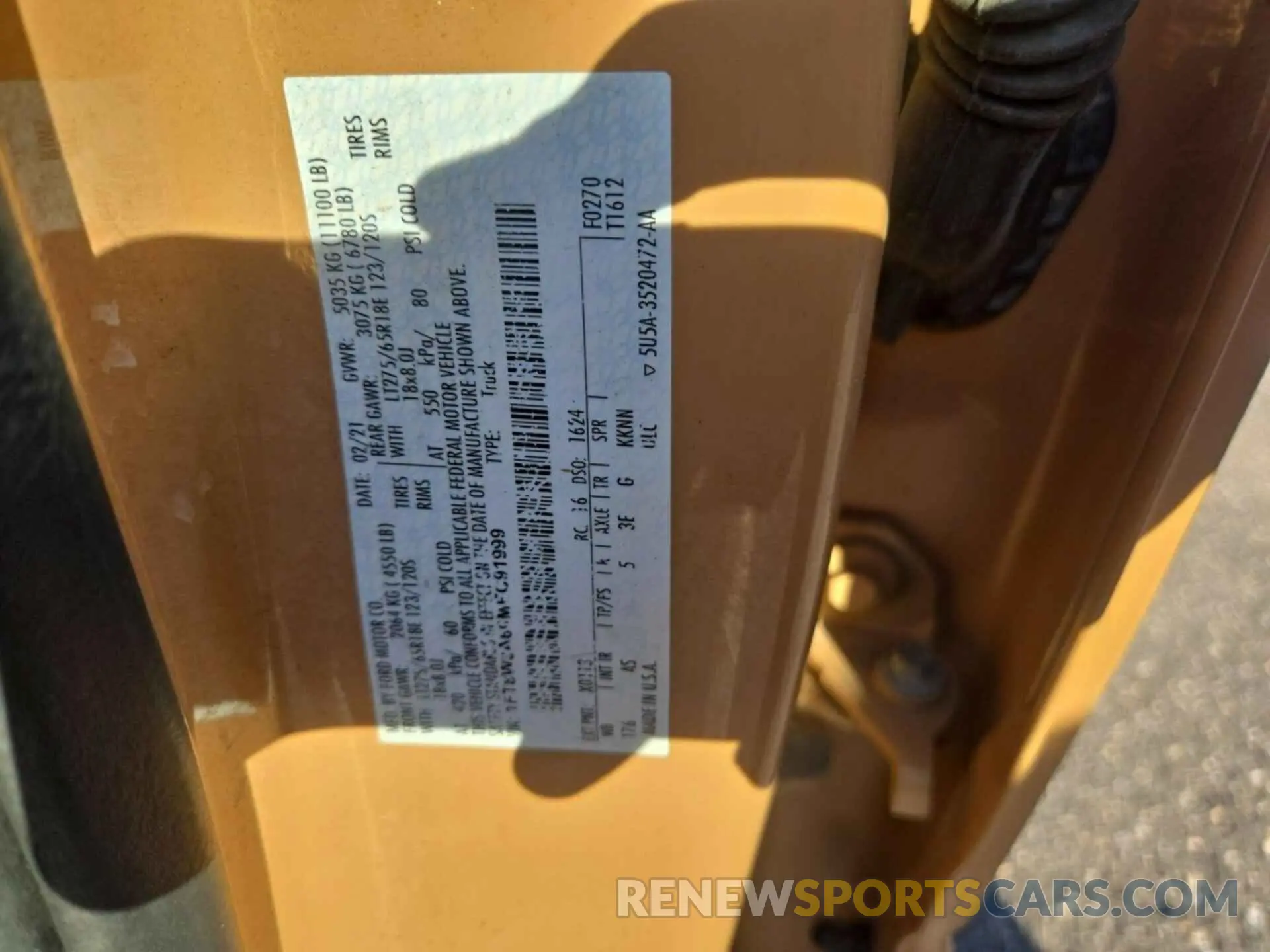 31 Фотография поврежденного автомобиля 1FT8W3A60MEC91999 FORD F-350 2021