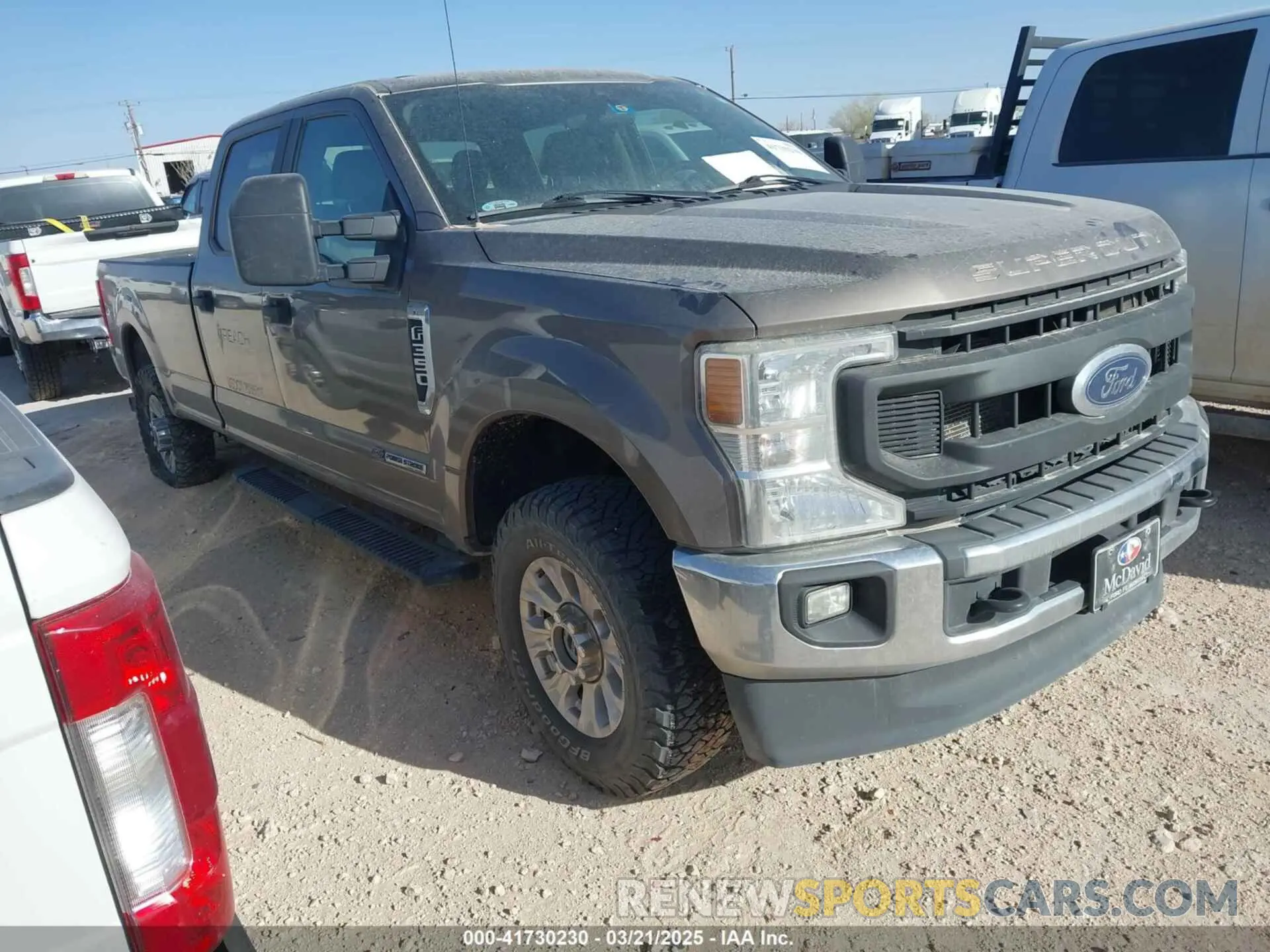 1 Photograph of a damaged car 1FT8W3BT0MEC54827 FORD F-350 2021