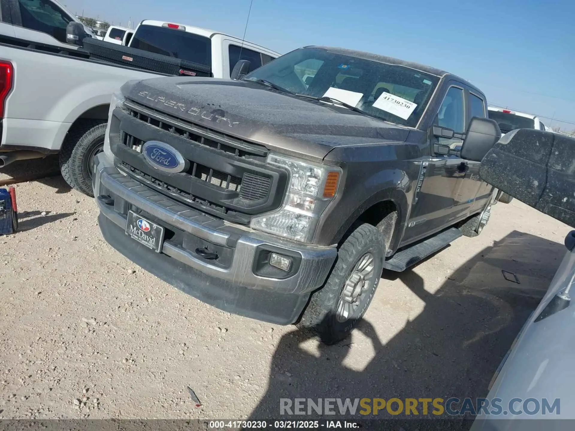 2 Photograph of a damaged car 1FT8W3BT0MEC54827 FORD F-350 2021