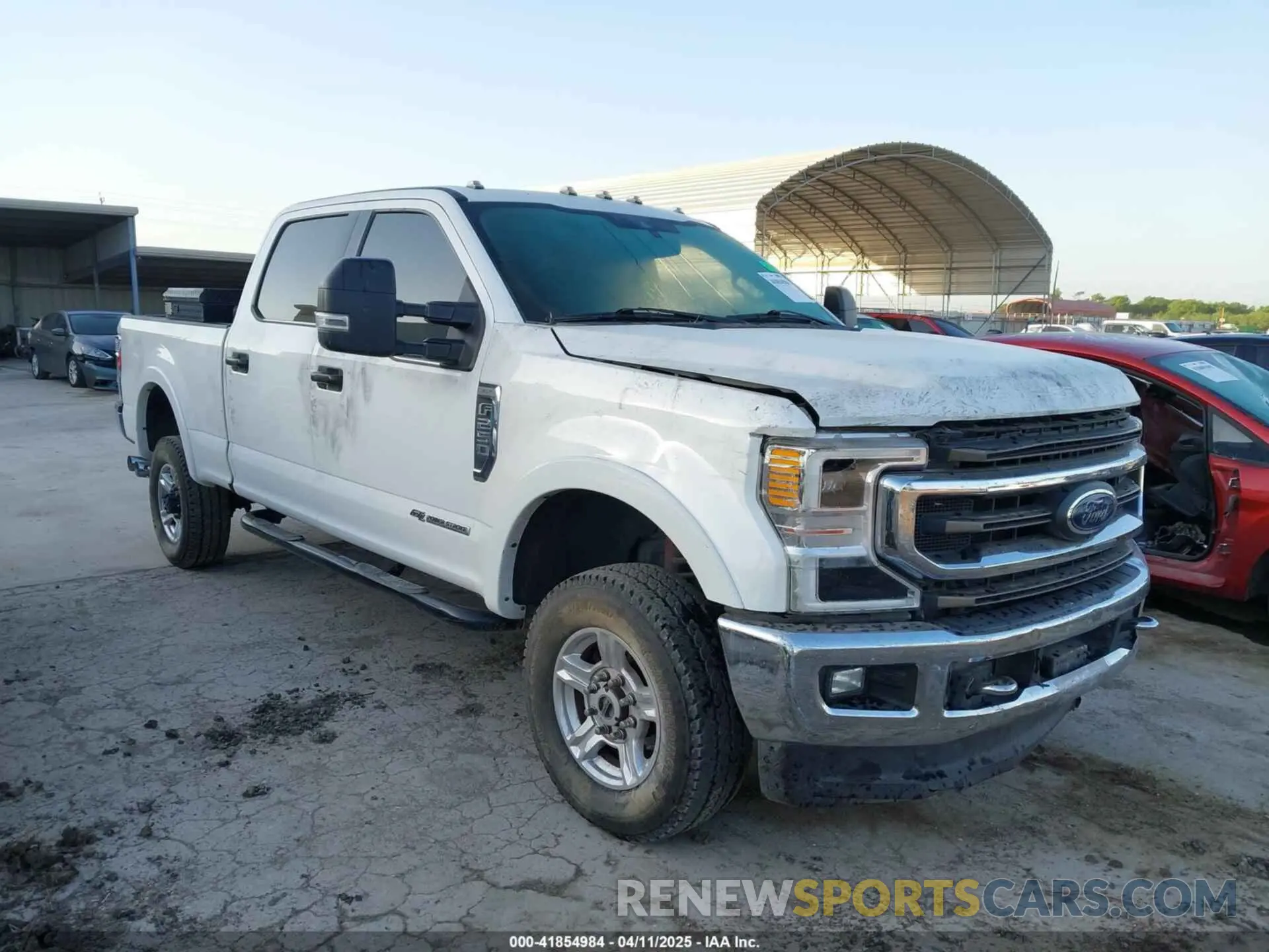 1 Фотография поврежденного автомобиля 1FT8W3BT3MEC30957 FORD F-350 2021