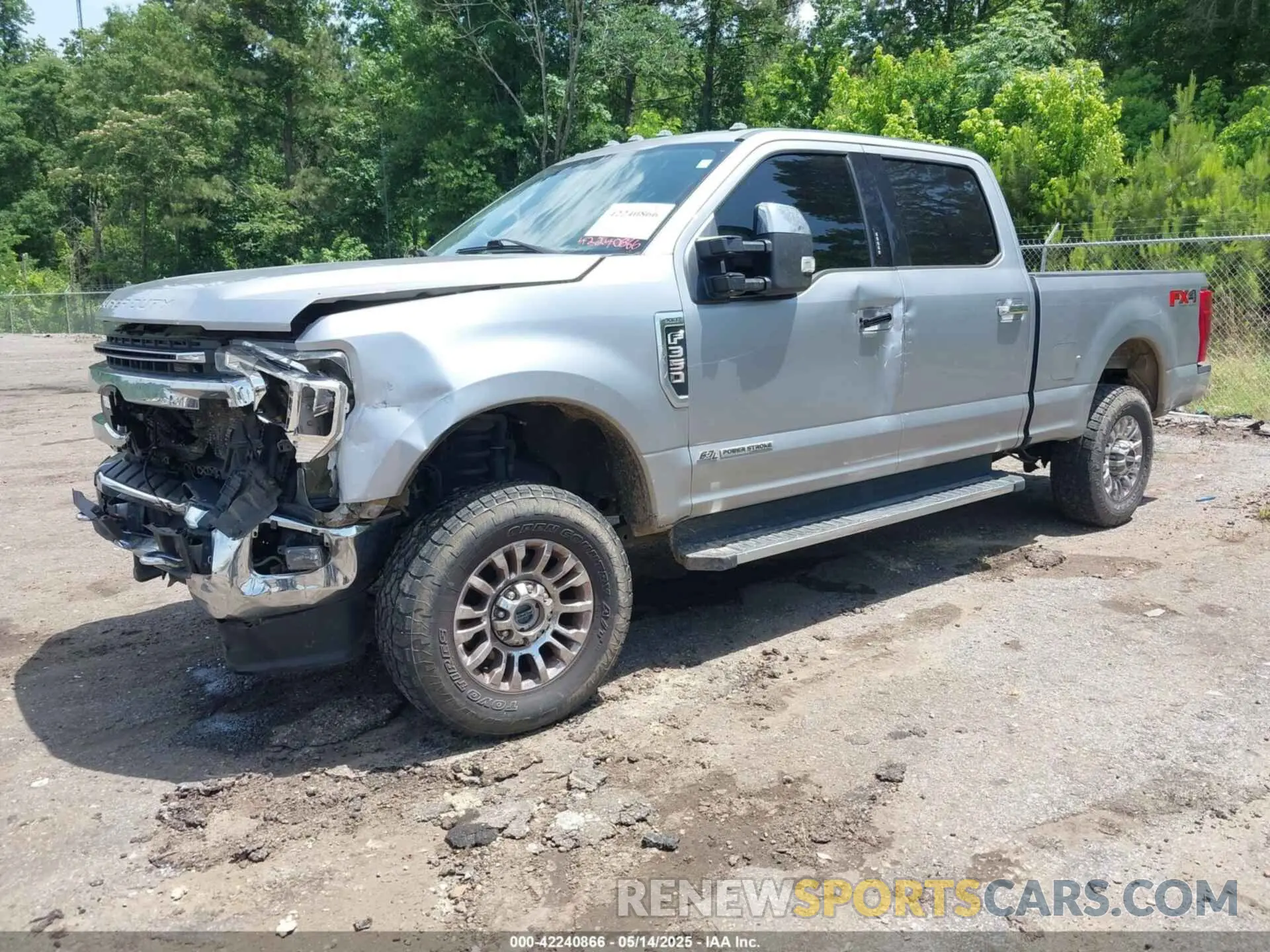 2 Photograph of a damaged car 1FT8W3BT4MED26886 FORD F-350 2021