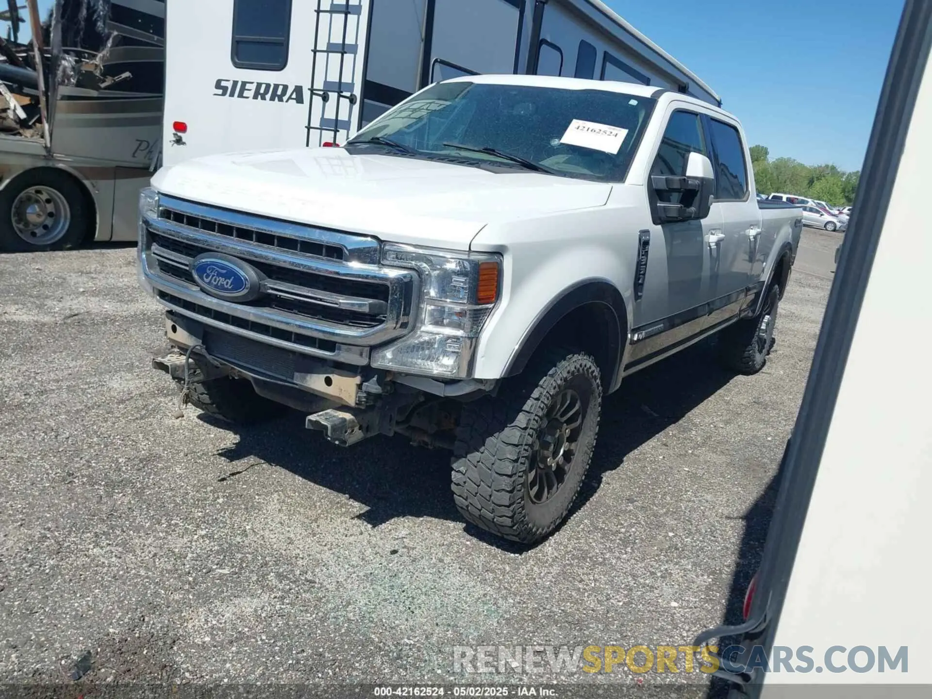 2 Фотография поврежденного автомобиля 1FT8W3BTXMED20509 FORD F-350 2021