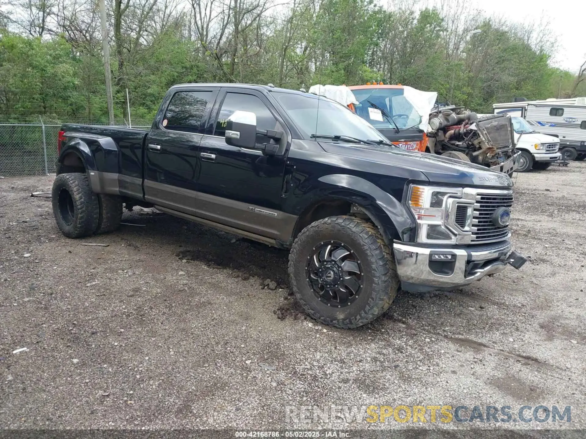 1 Photograph of a damaged car 1FT8W3DT4MEC25568 FORD F-350 2021