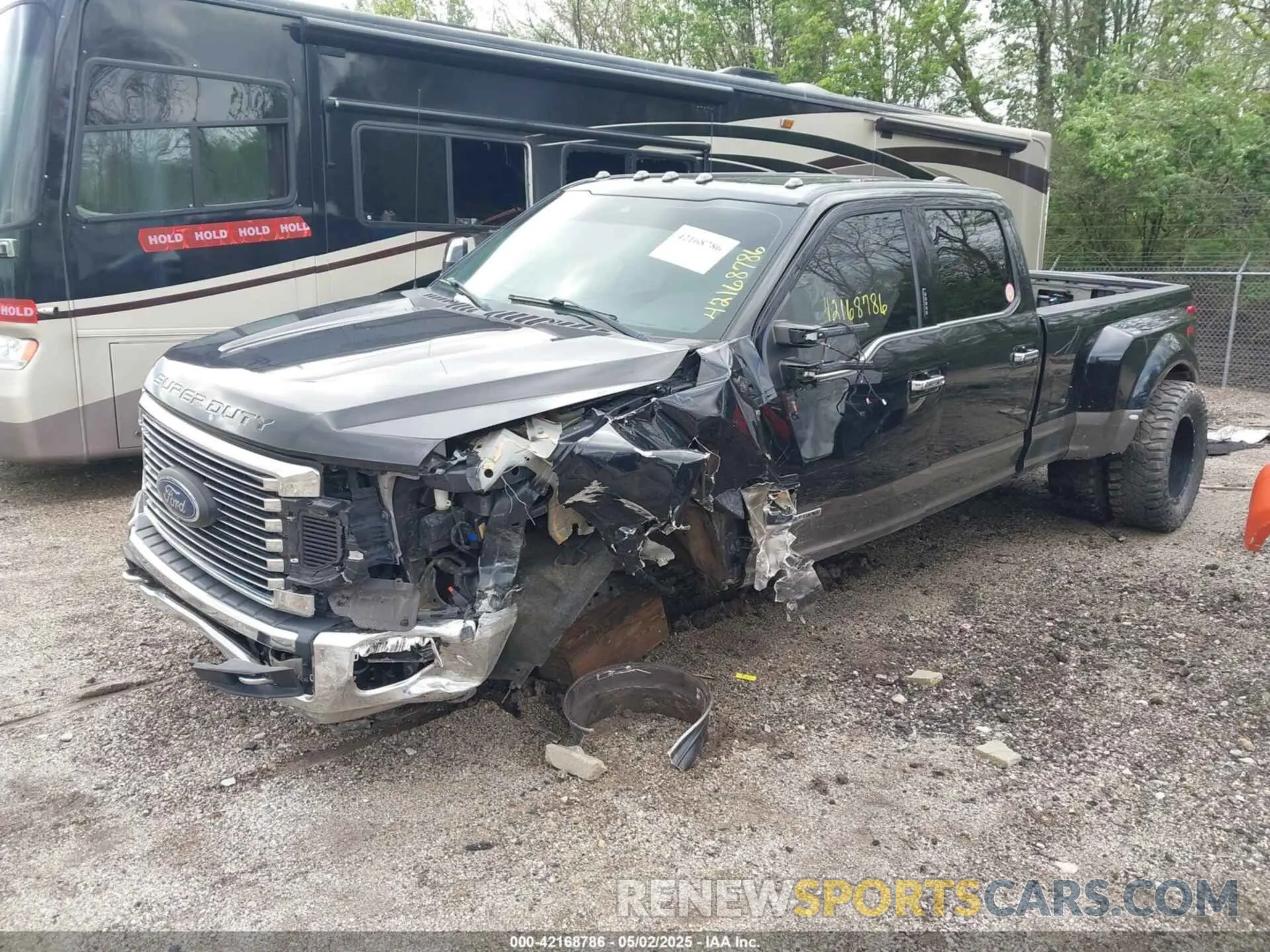 2 Photograph of a damaged car 1FT8W3DT4MEC25568 FORD F-350 2021