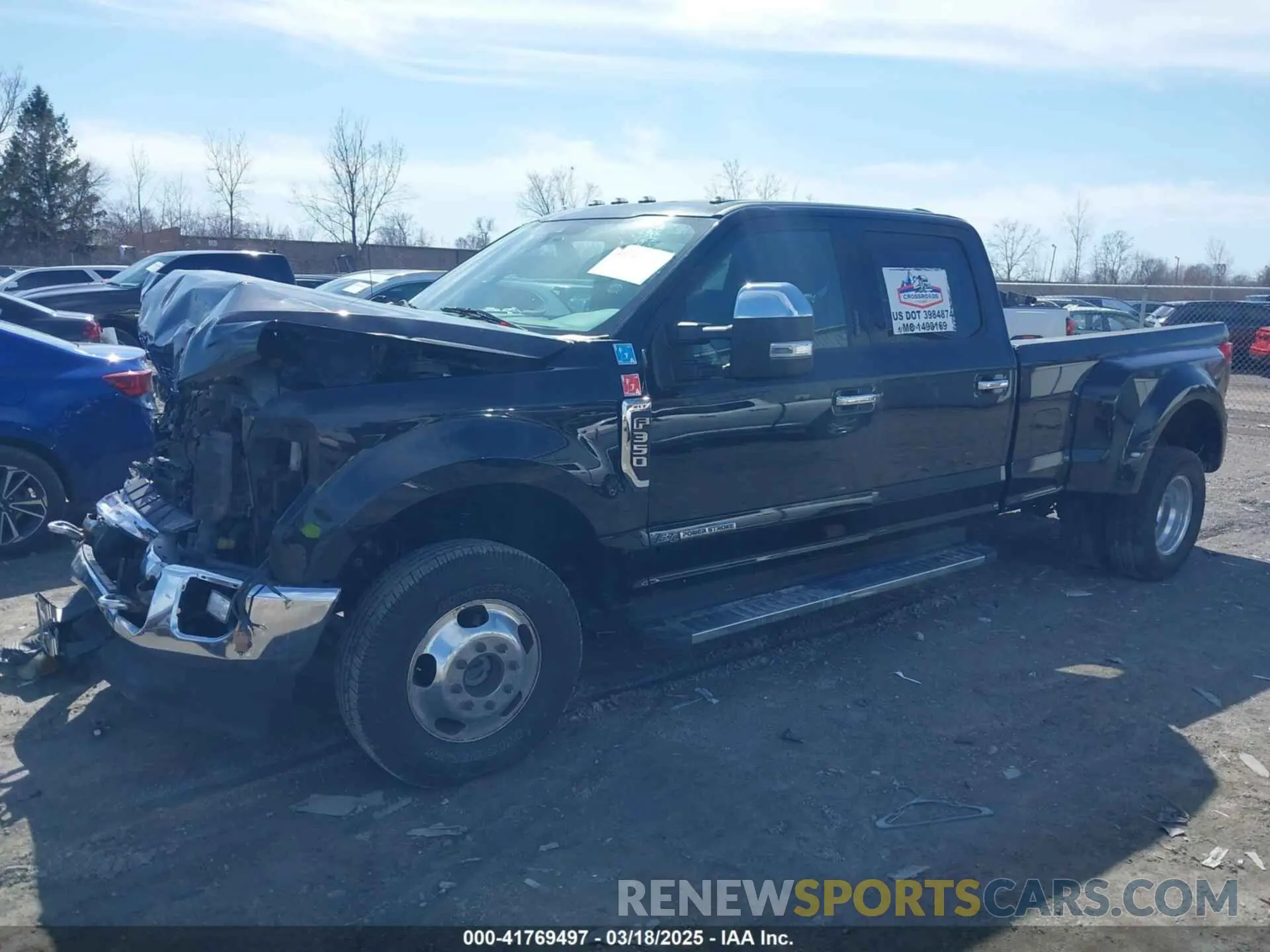 2 Фотография поврежденного автомобиля 1FT8W3DT5MEC60295 FORD F-350 2021