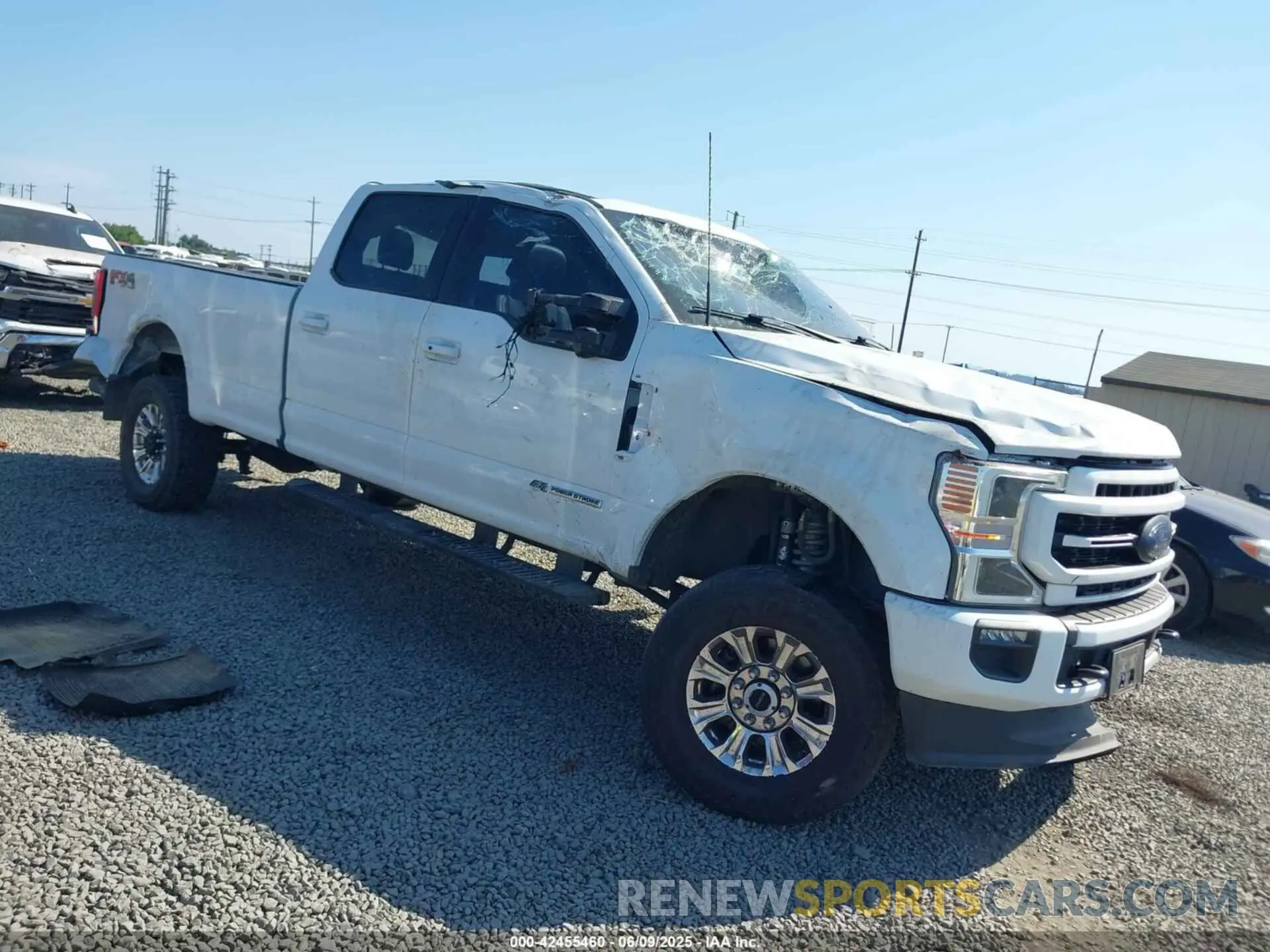 1 Photograph of a damaged car 1FT8W3BT1NEF84672 FORD F-350 2022