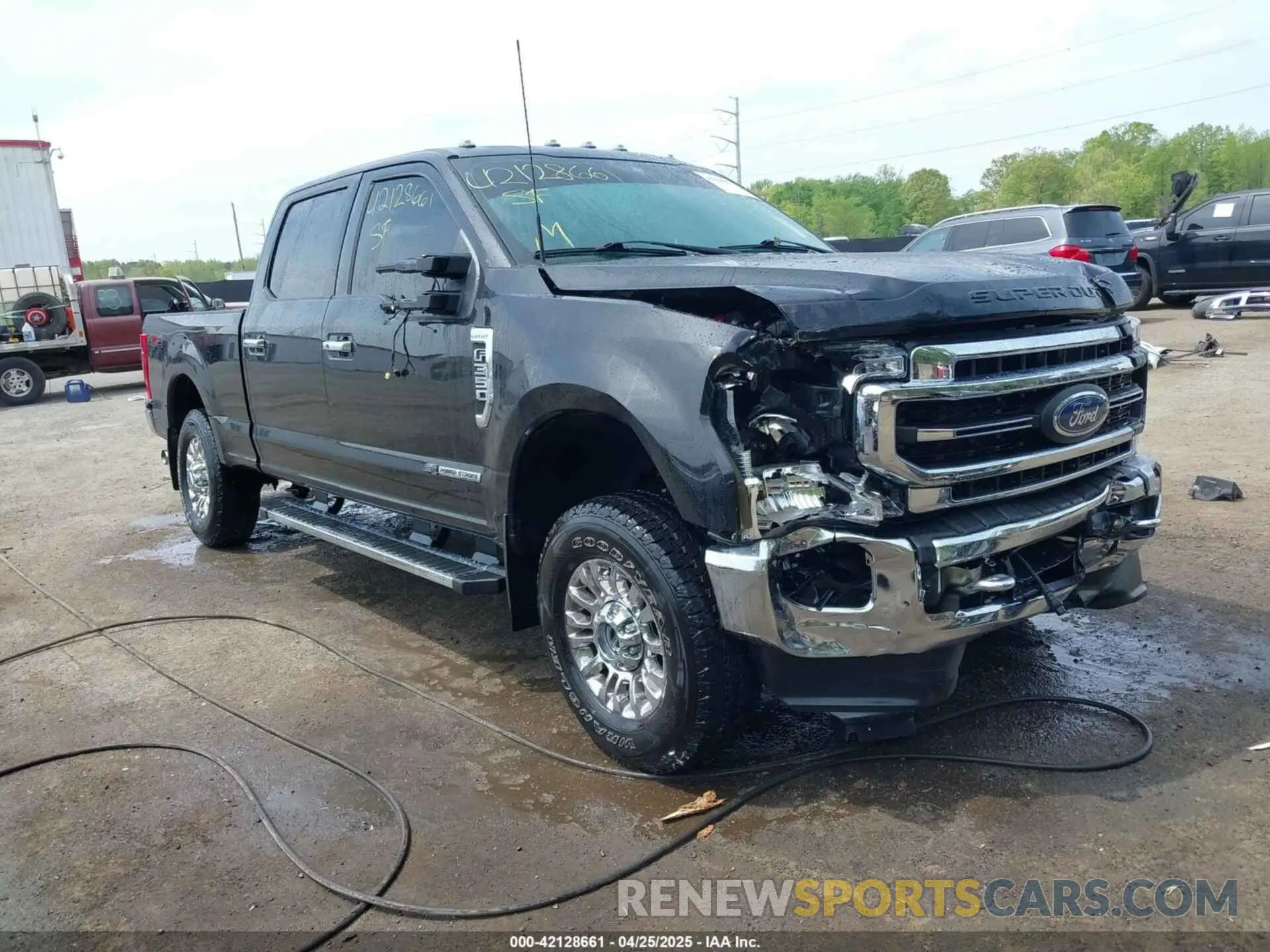 1 Фотография поврежденного автомобиля 1FT8W3BT5NEE11088 FORD F-350 2022