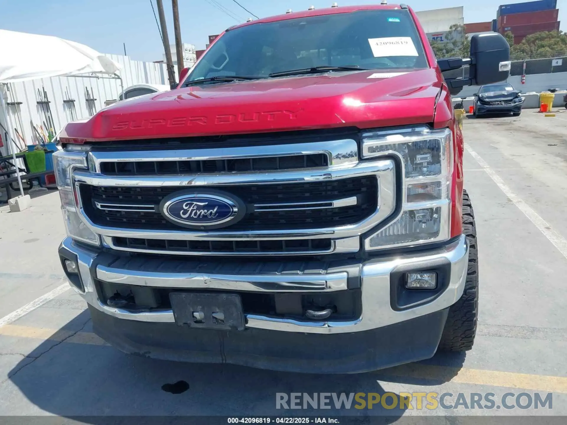 12 Photograph of a damaged car 1FT8W3BT8NEC90041 FORD F-350 2022