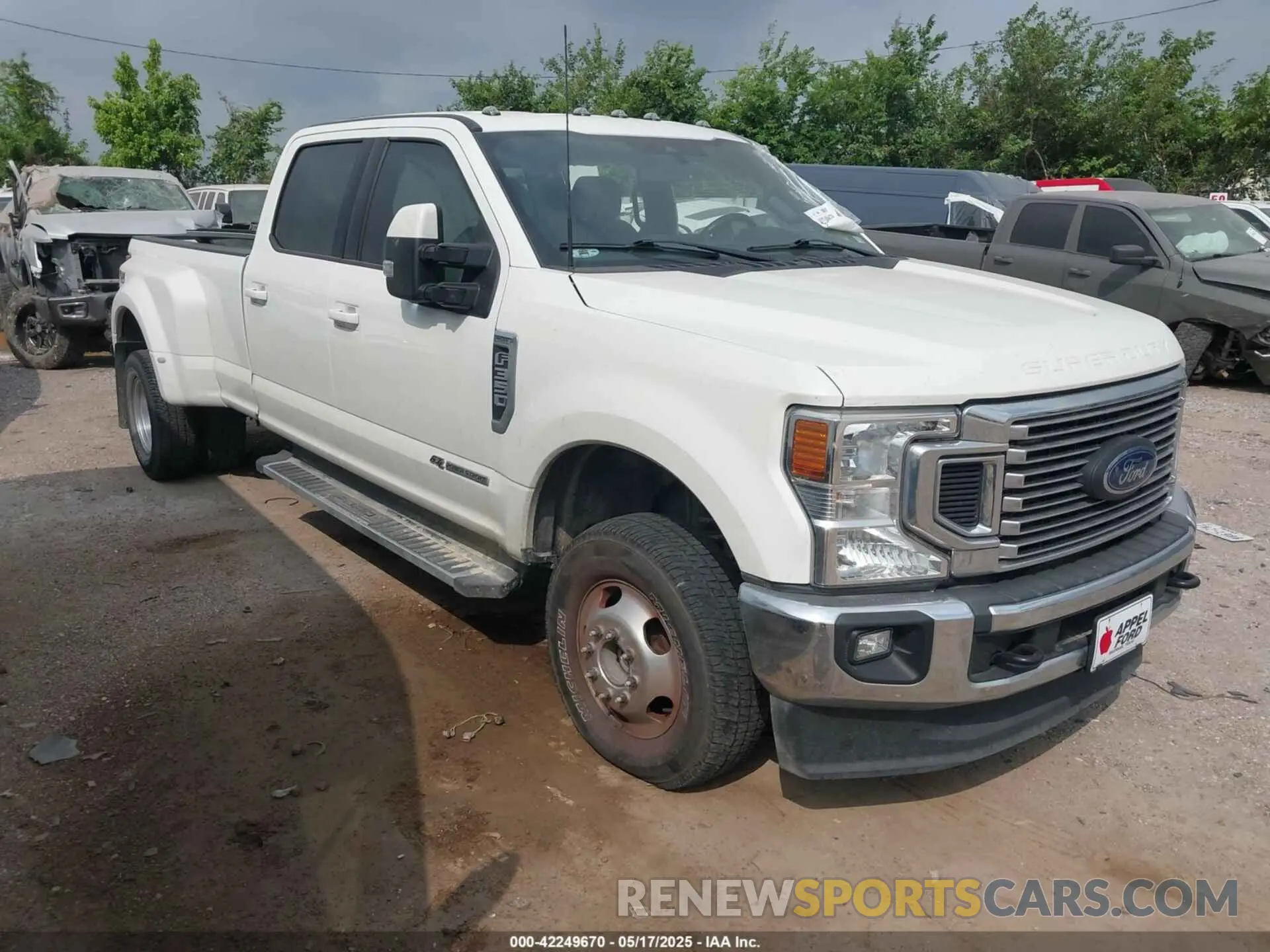 1 Photograph of a damaged car 1FT8W3DT7NEG33242 FORD F-350 2022