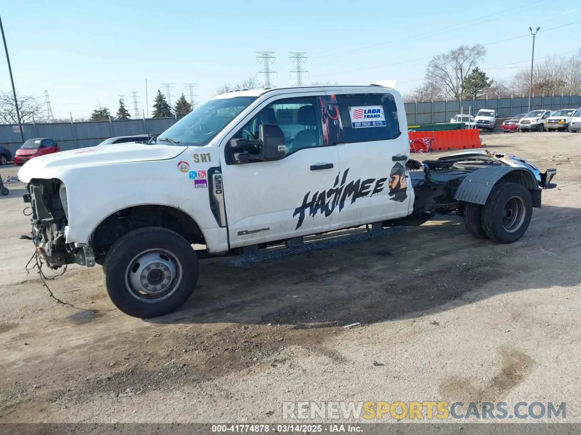 2 Фотография поврежденного автомобиля 1FT8W3DT1PEC85117 FORD F-350 2023