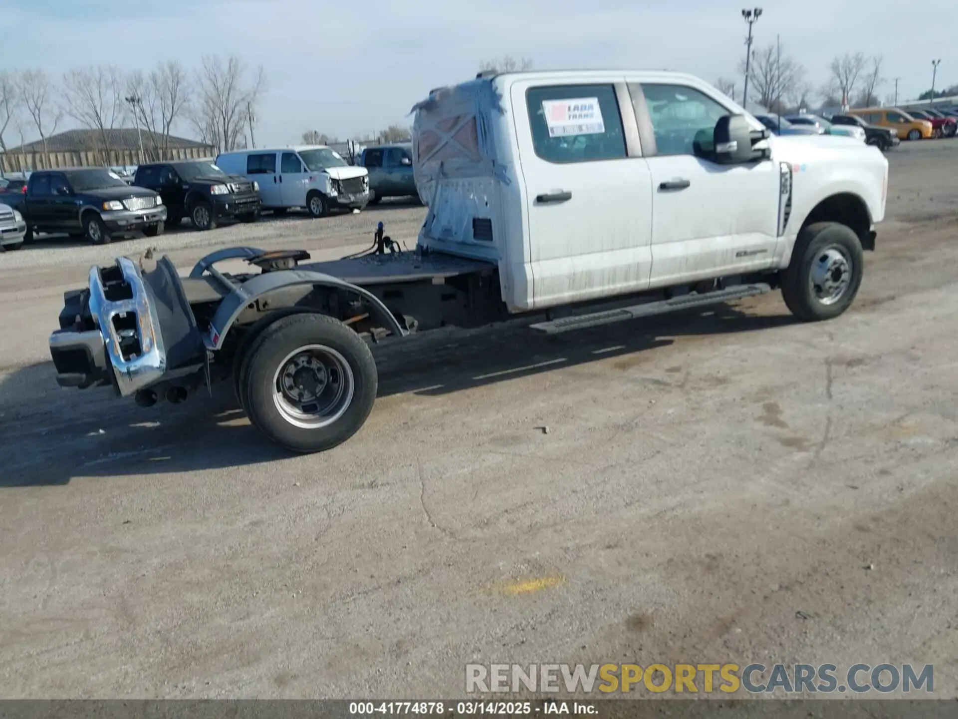 4 Фотография поврежденного автомобиля 1FT8W3DT1PEC85117 FORD F-350 2023