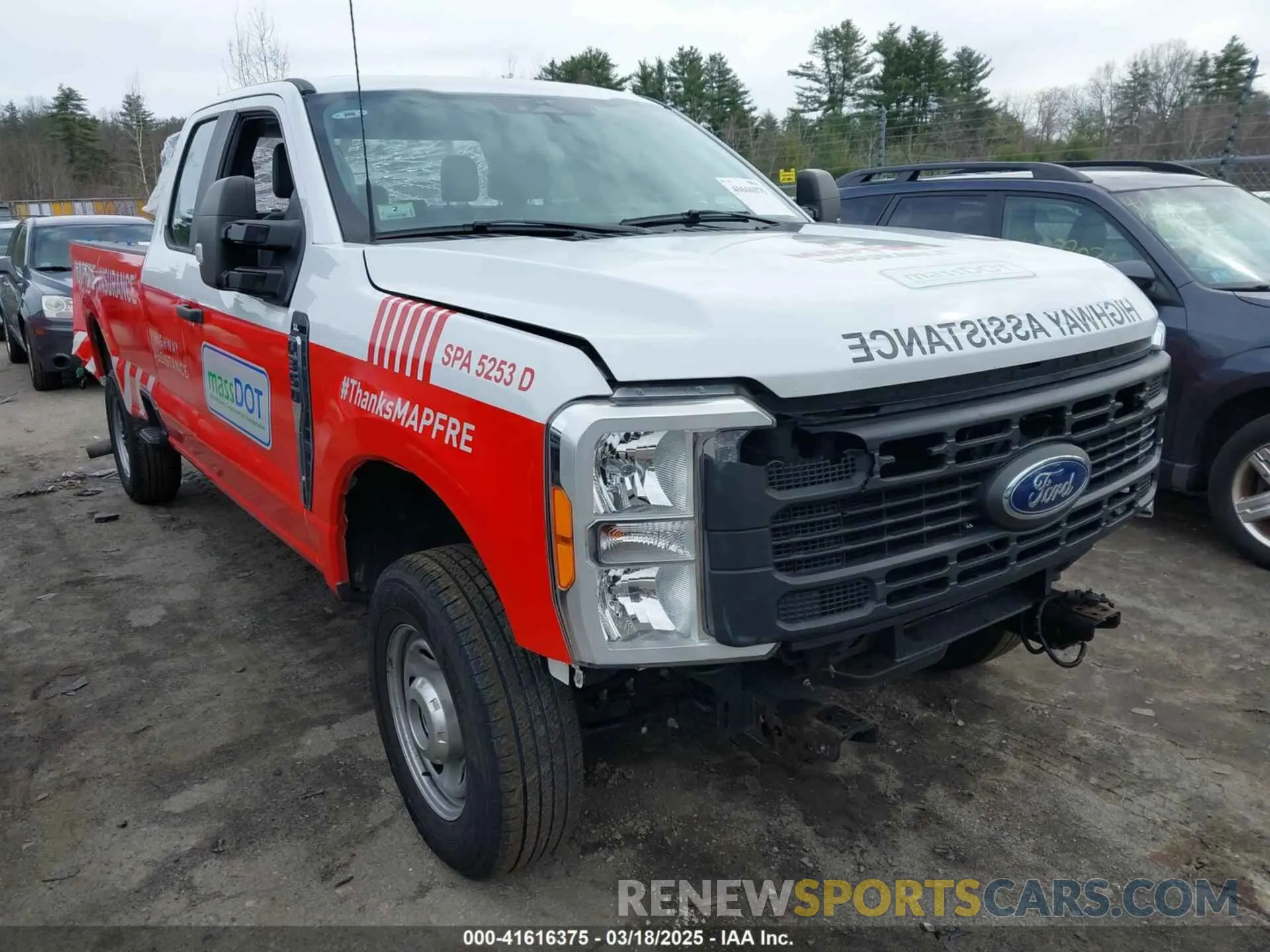 1 Photograph of a damaged car 1FT8X3BA0PED52594 FORD F-350 2023